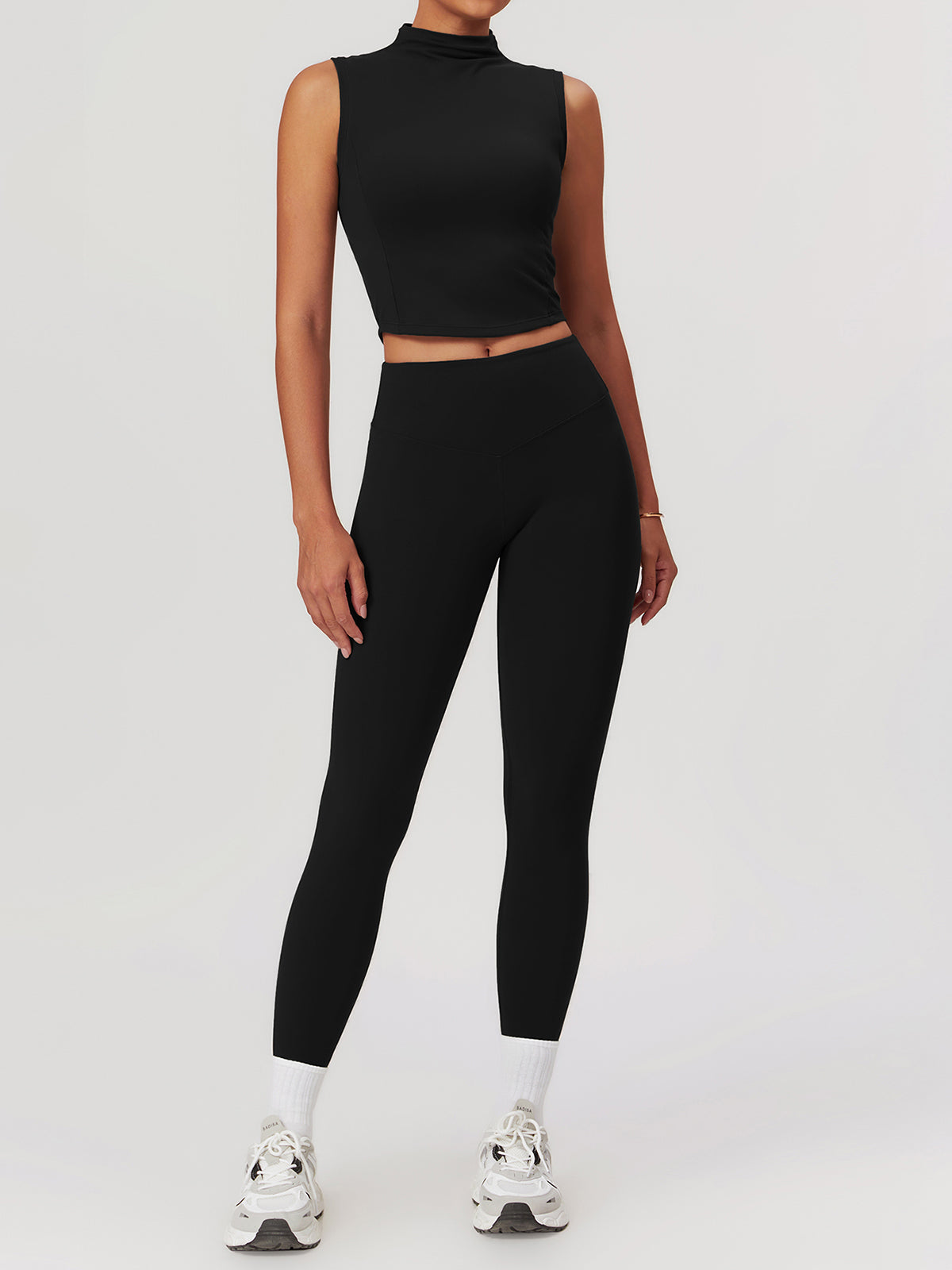 High-Waist Butt-Lifting Leggings-Massicos