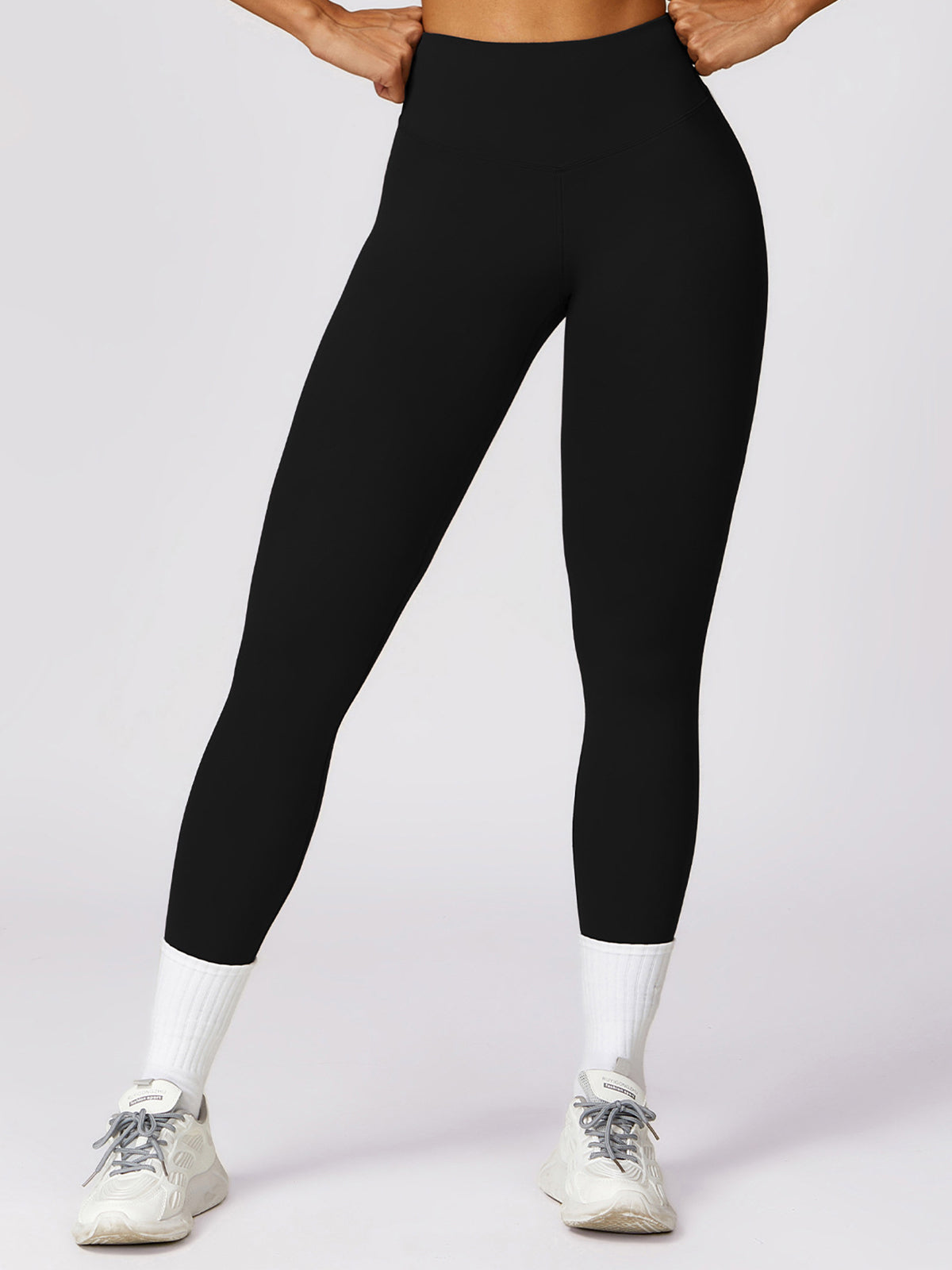 High-Waist Butt-Lifting Leggings-Massicos