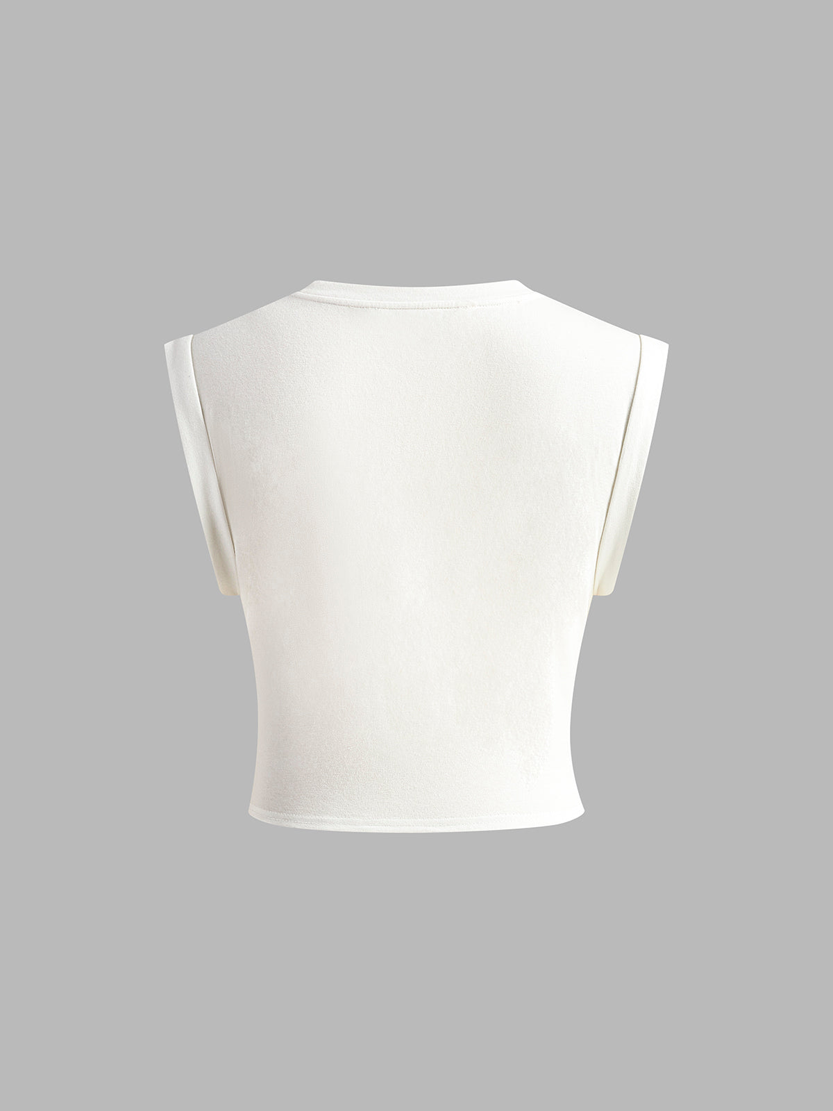 Cotton Knotted T-Shirt-Massicos
