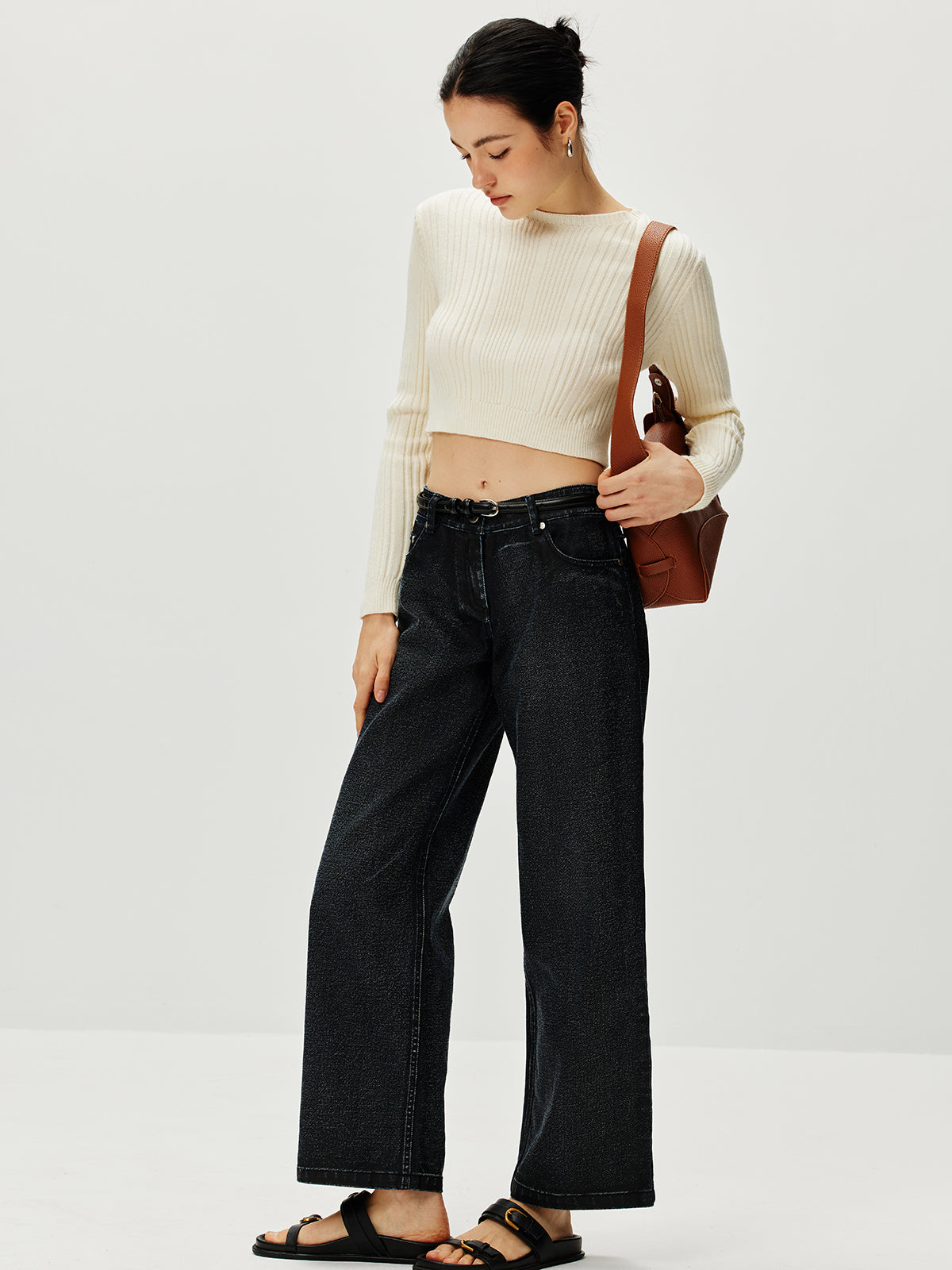 Cutout Tie Back Knit Cardigan-Massicos