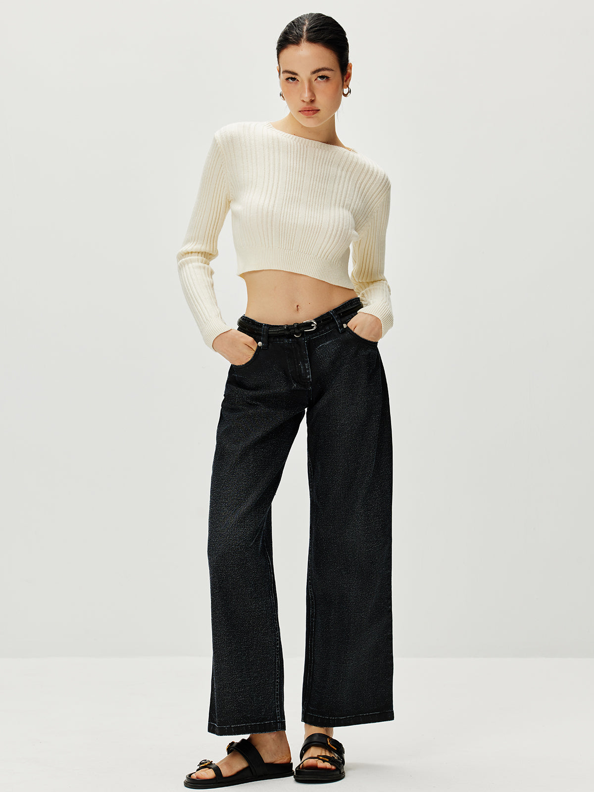 Cutout Tie Back Knit Cardigan-Massicos
