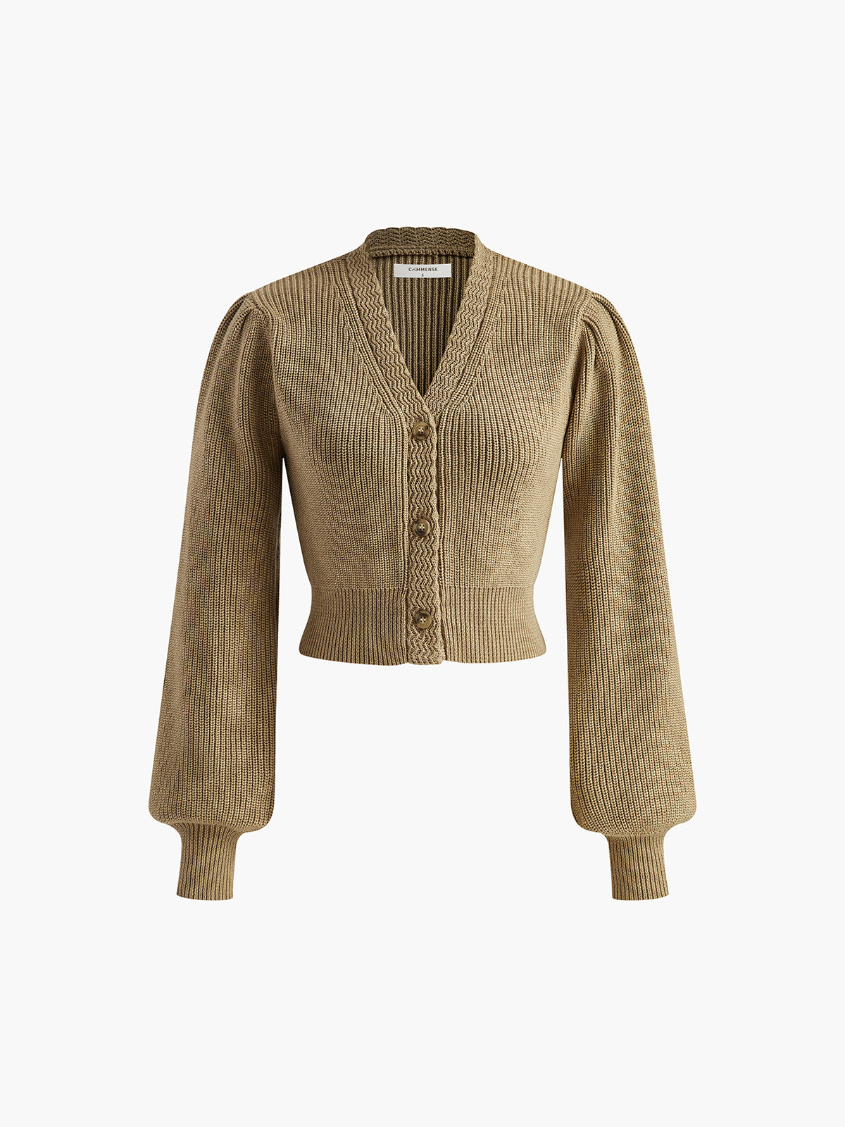 Vintage V-Neck Cardigan-Massicos