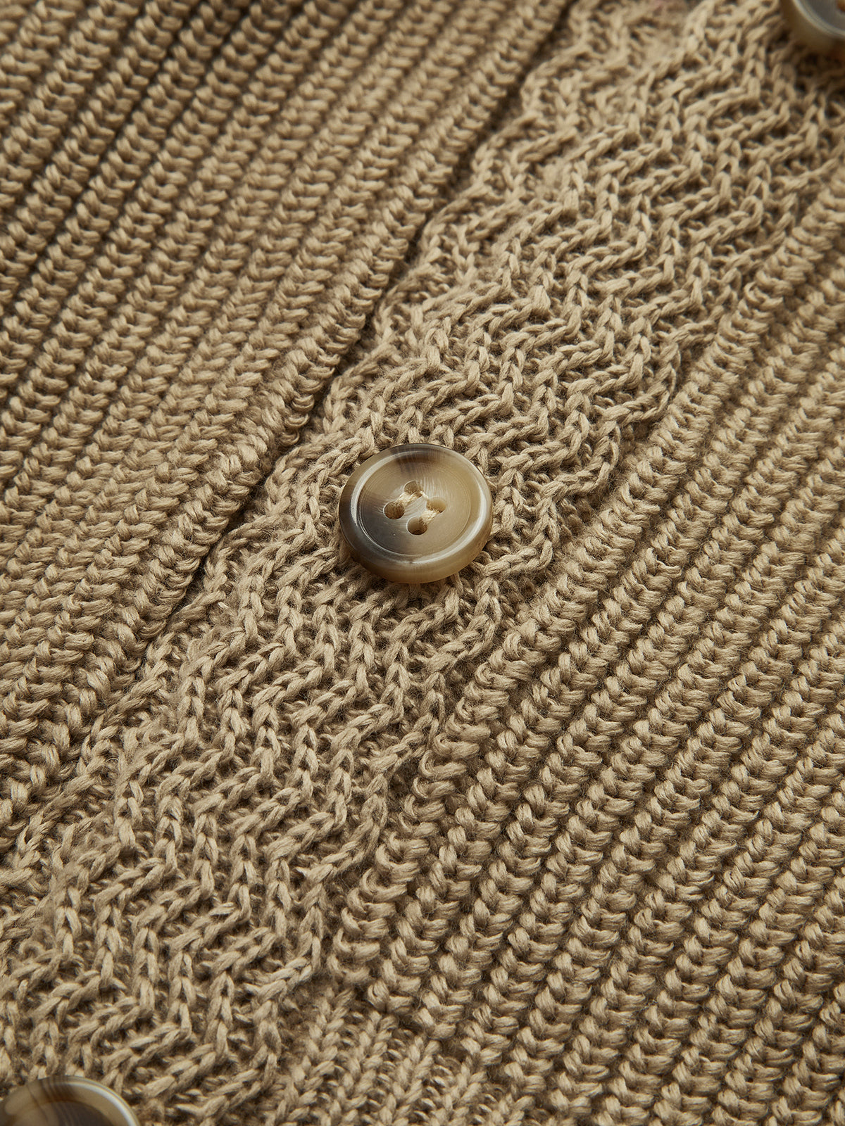 Vintage V-Neck Cardigan-Massicos