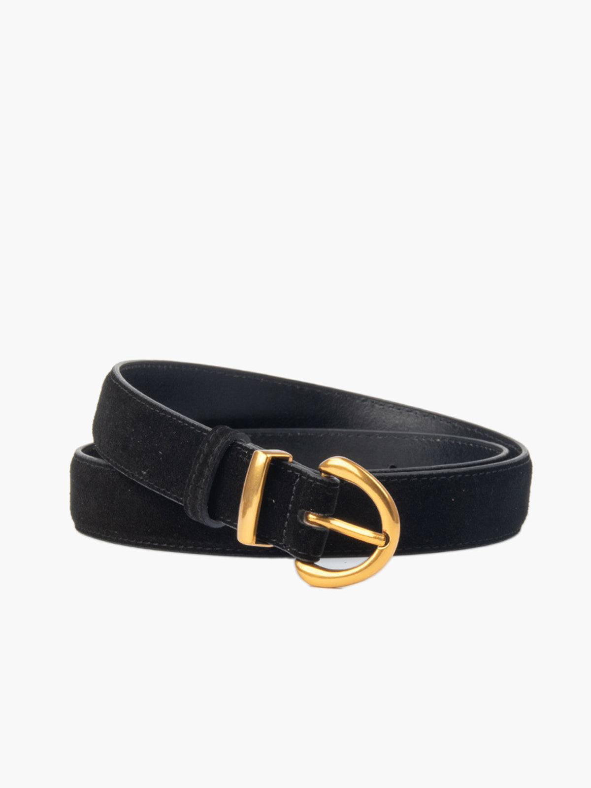 Soft-Buckle Leather Belt-Massicos