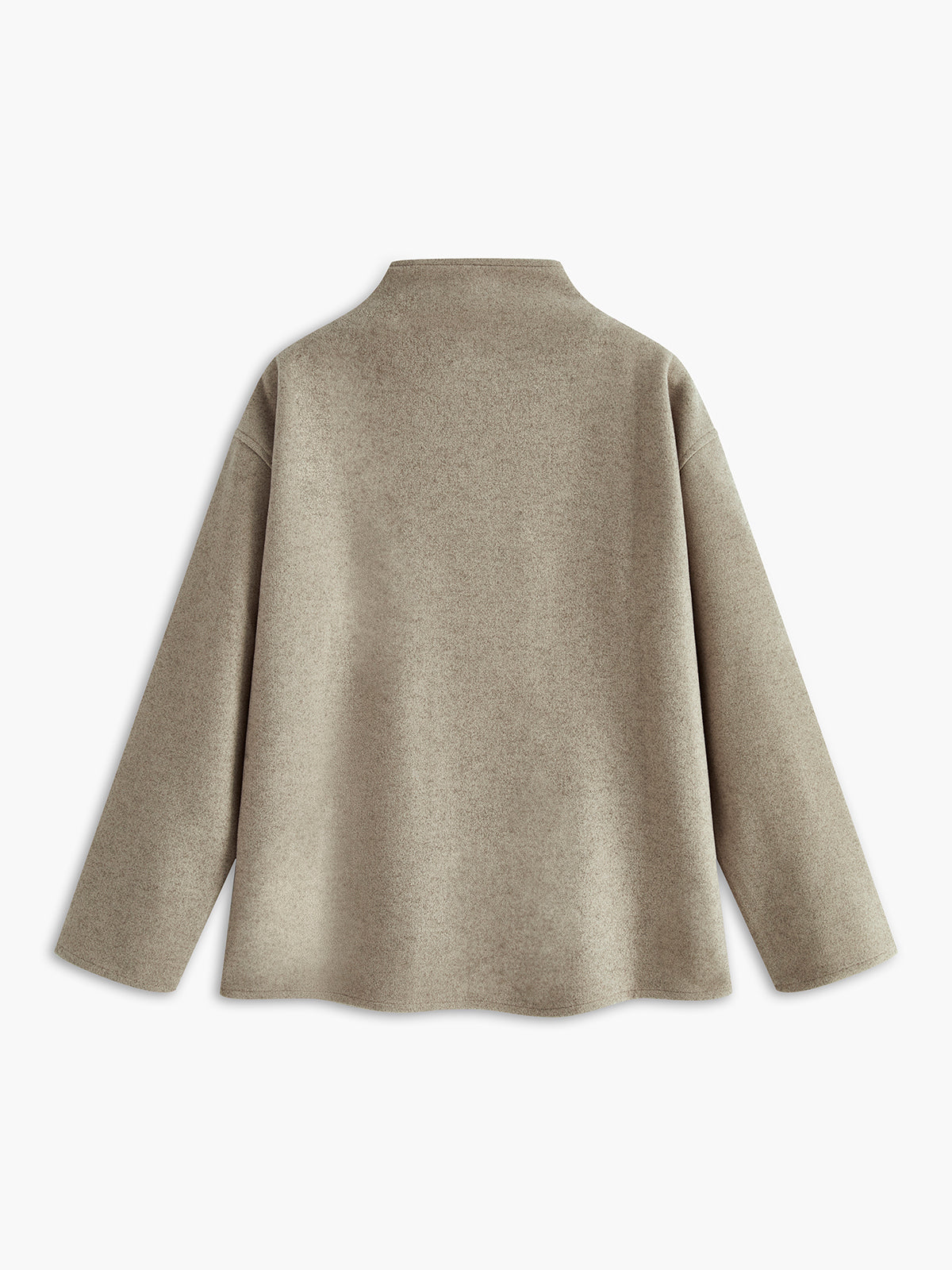 Oversized Button-Down Jacket-Massicos