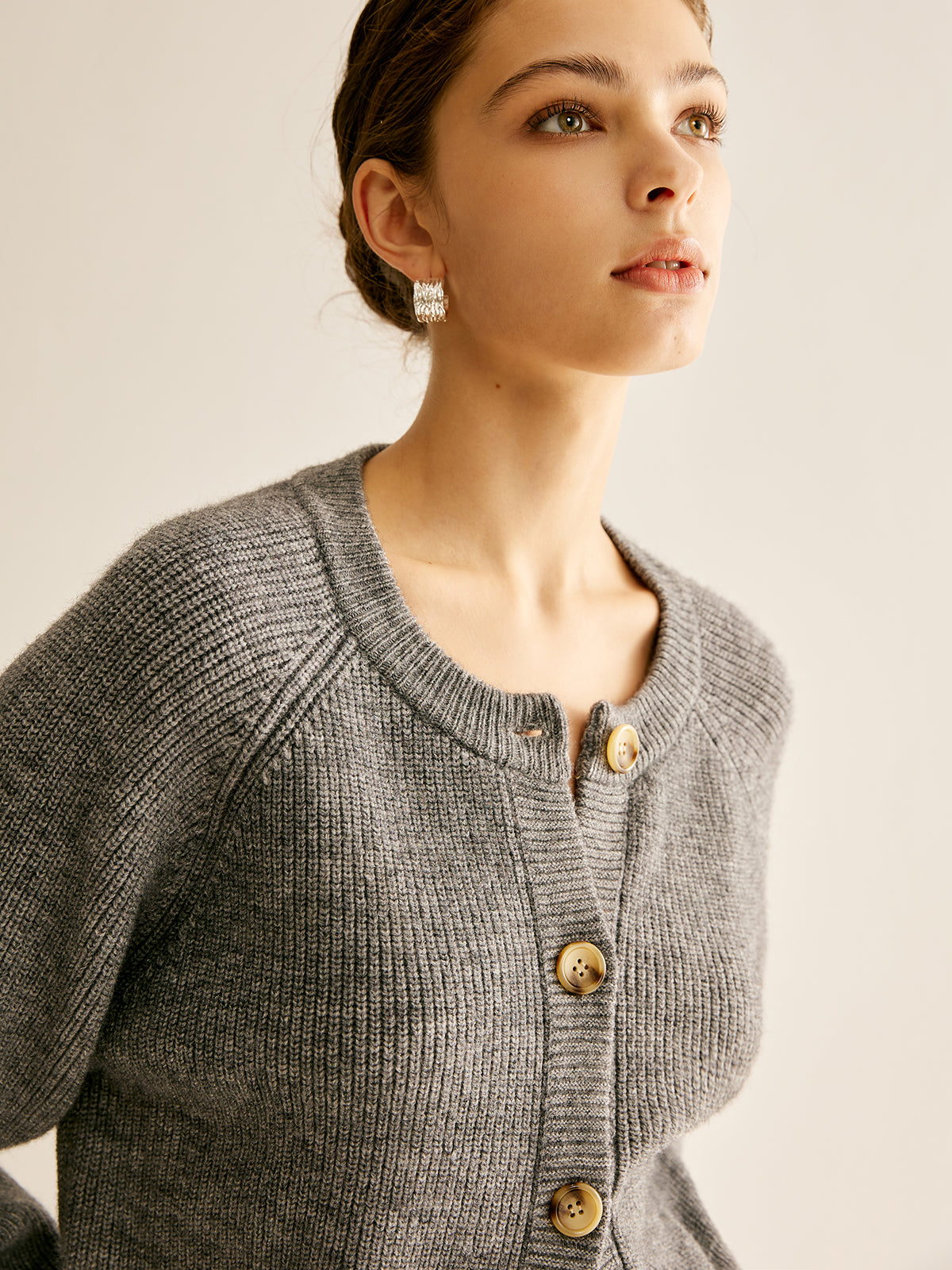 Breasted Cozy Cardigan-Massicos