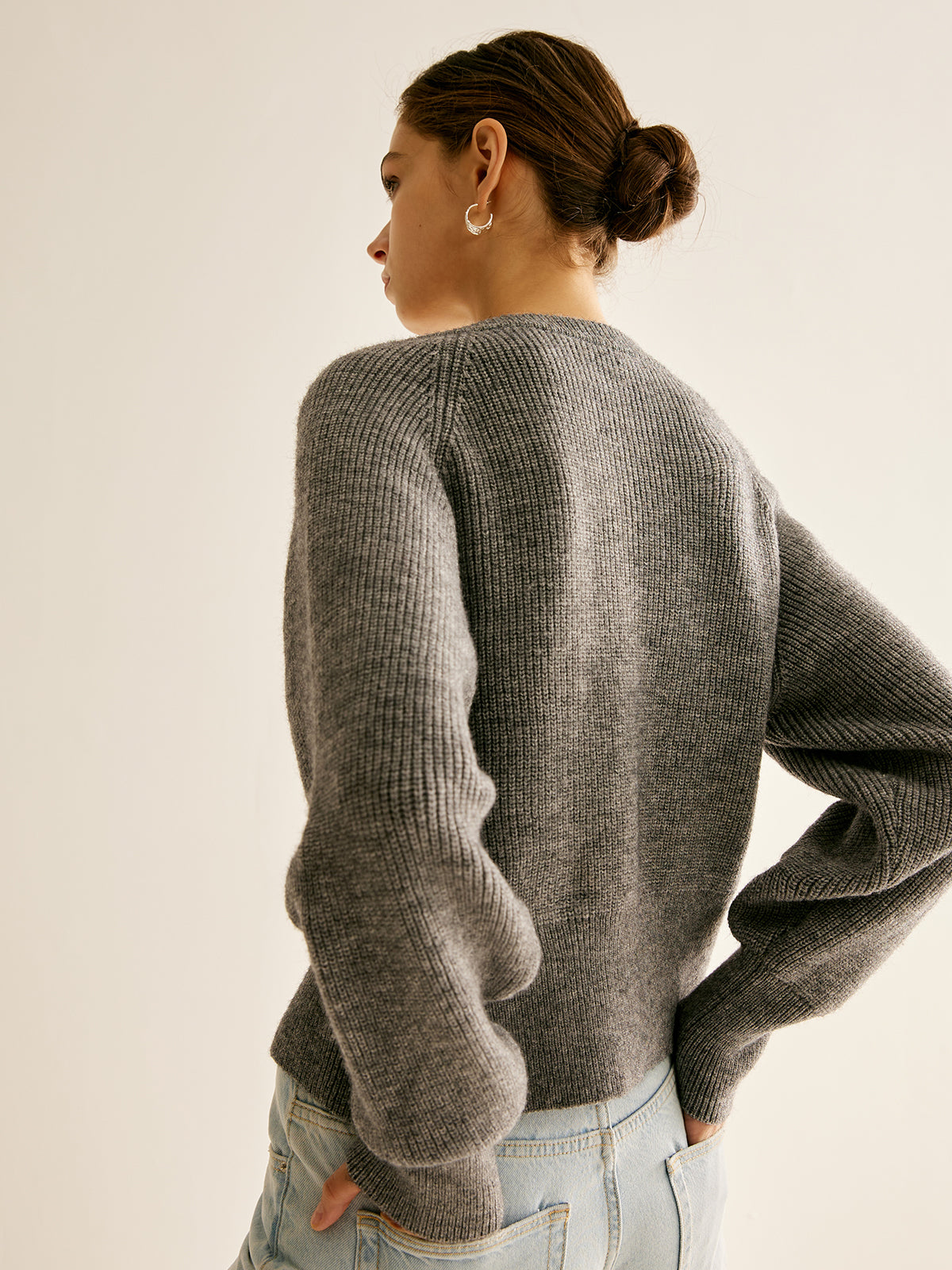 Breasted Cozy Cardigan-Massicos