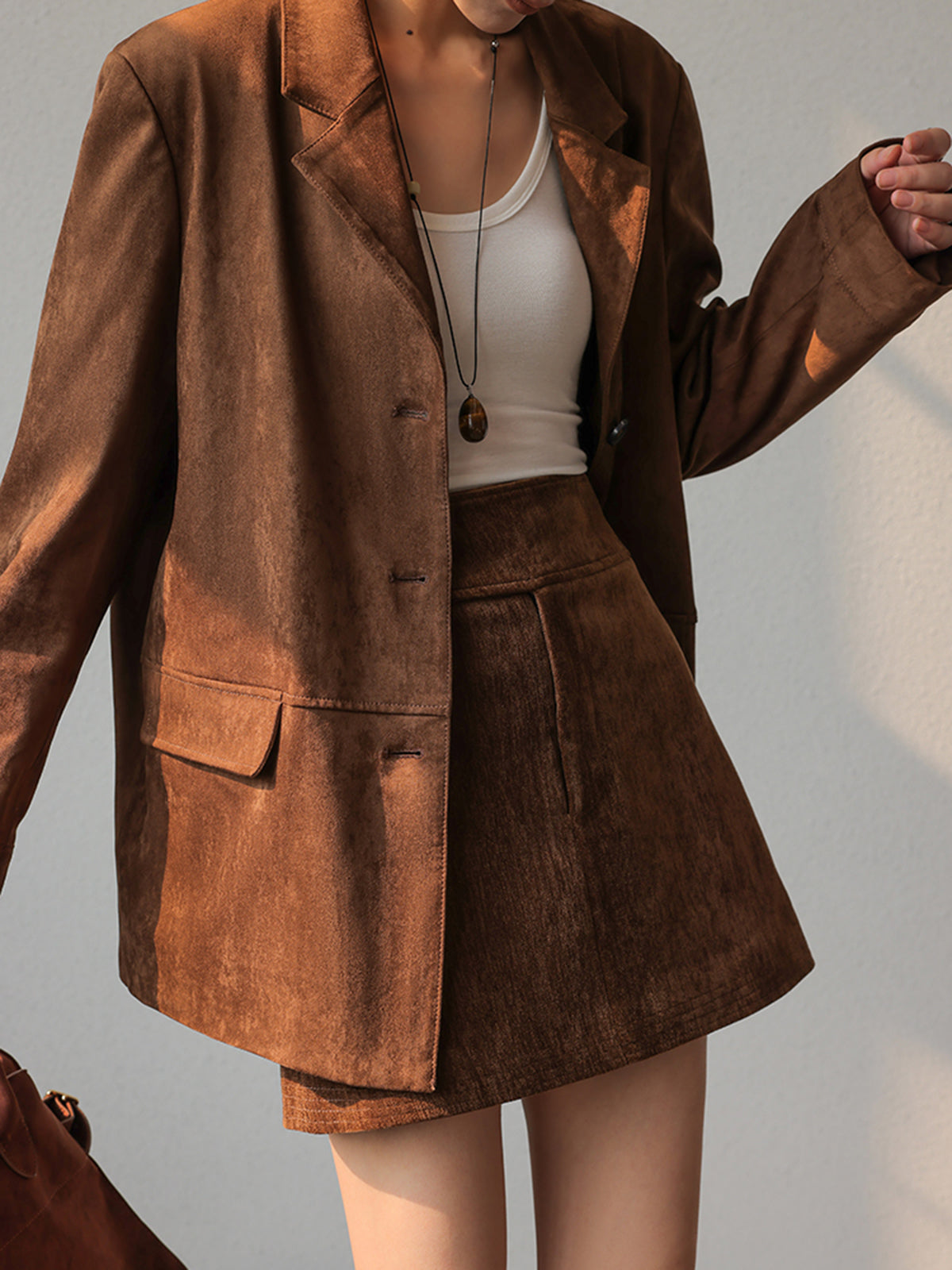 Retro A-Line Mini Skirt-Massicos