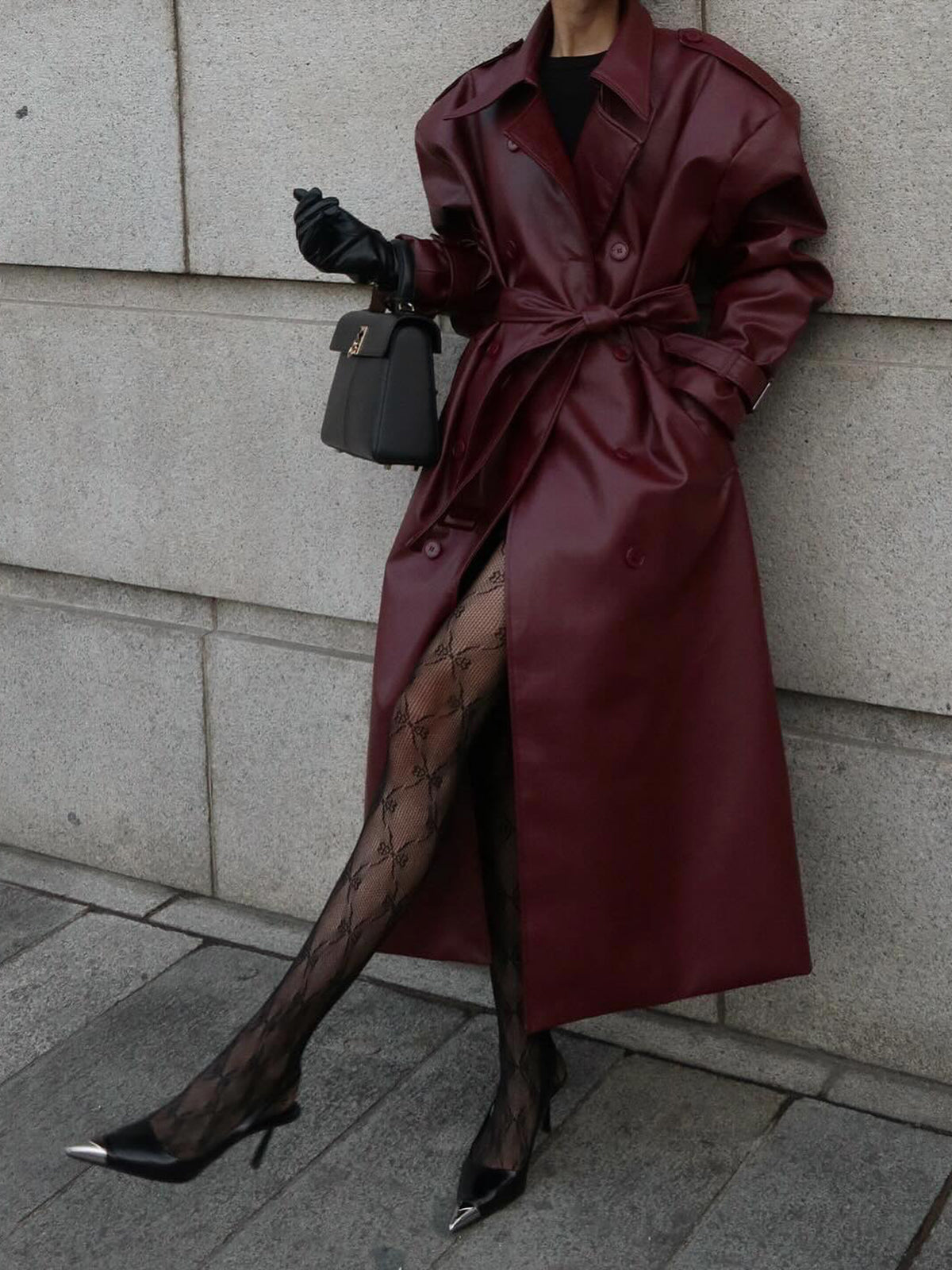 Tulle Sheer Tights With Bow Pattern-Massicos