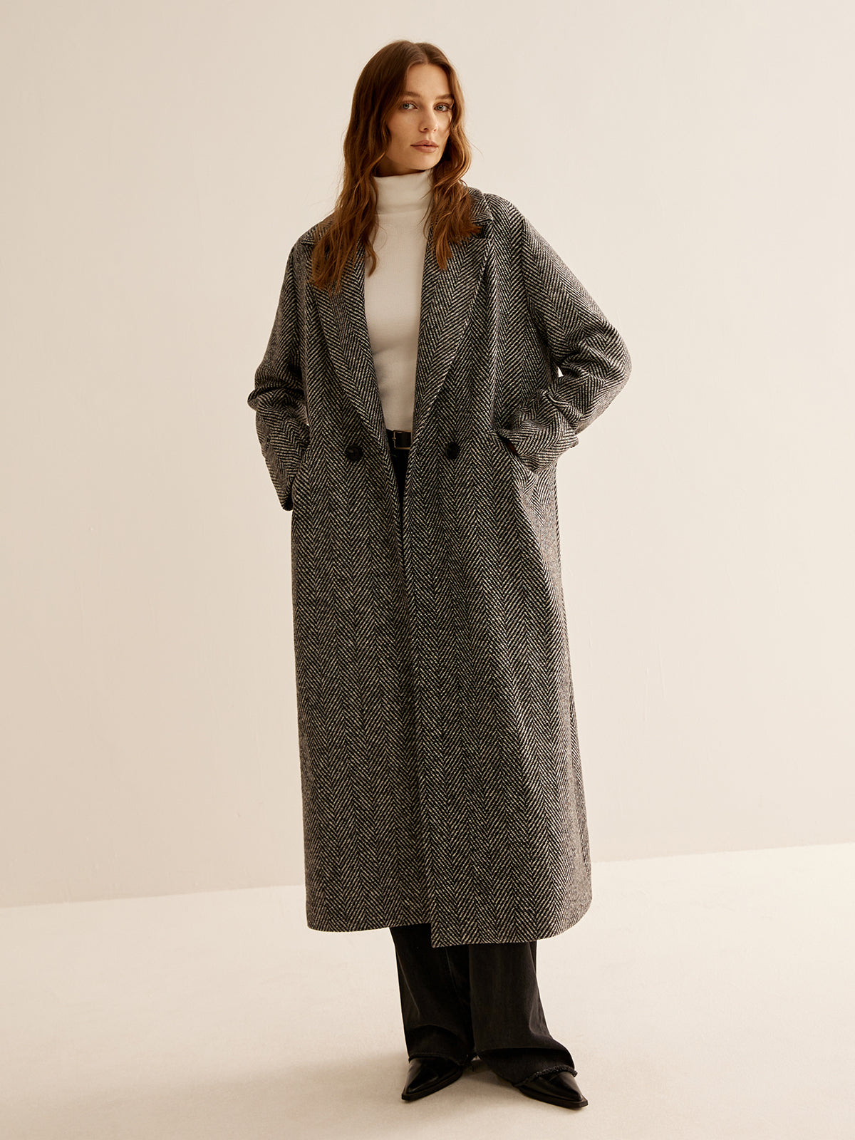 Essential Versatile Long Trench Coat-Massicos