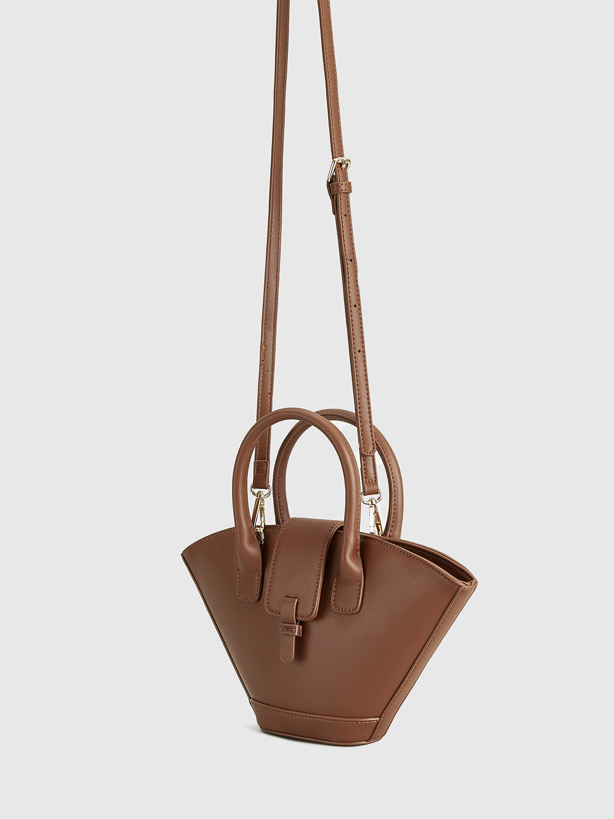 Top Handle Basket Bag-Massicos