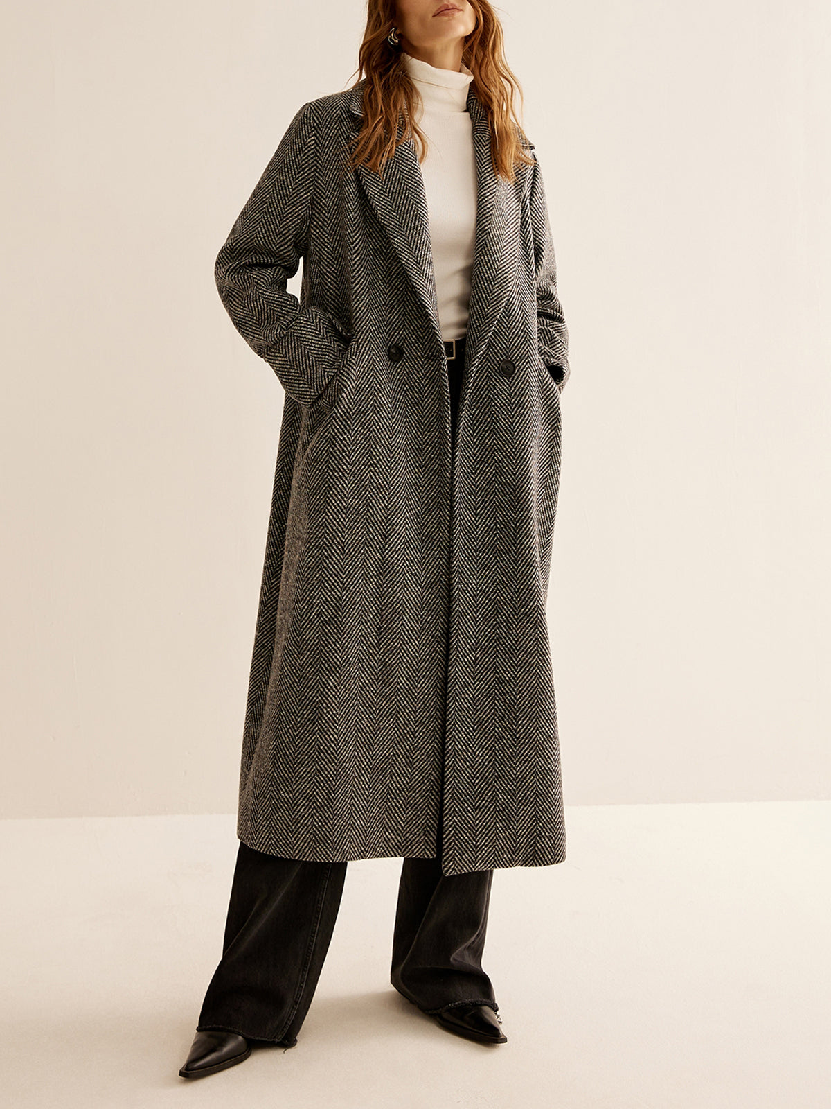 Essential Versatile Long Trench Coat-Massicos