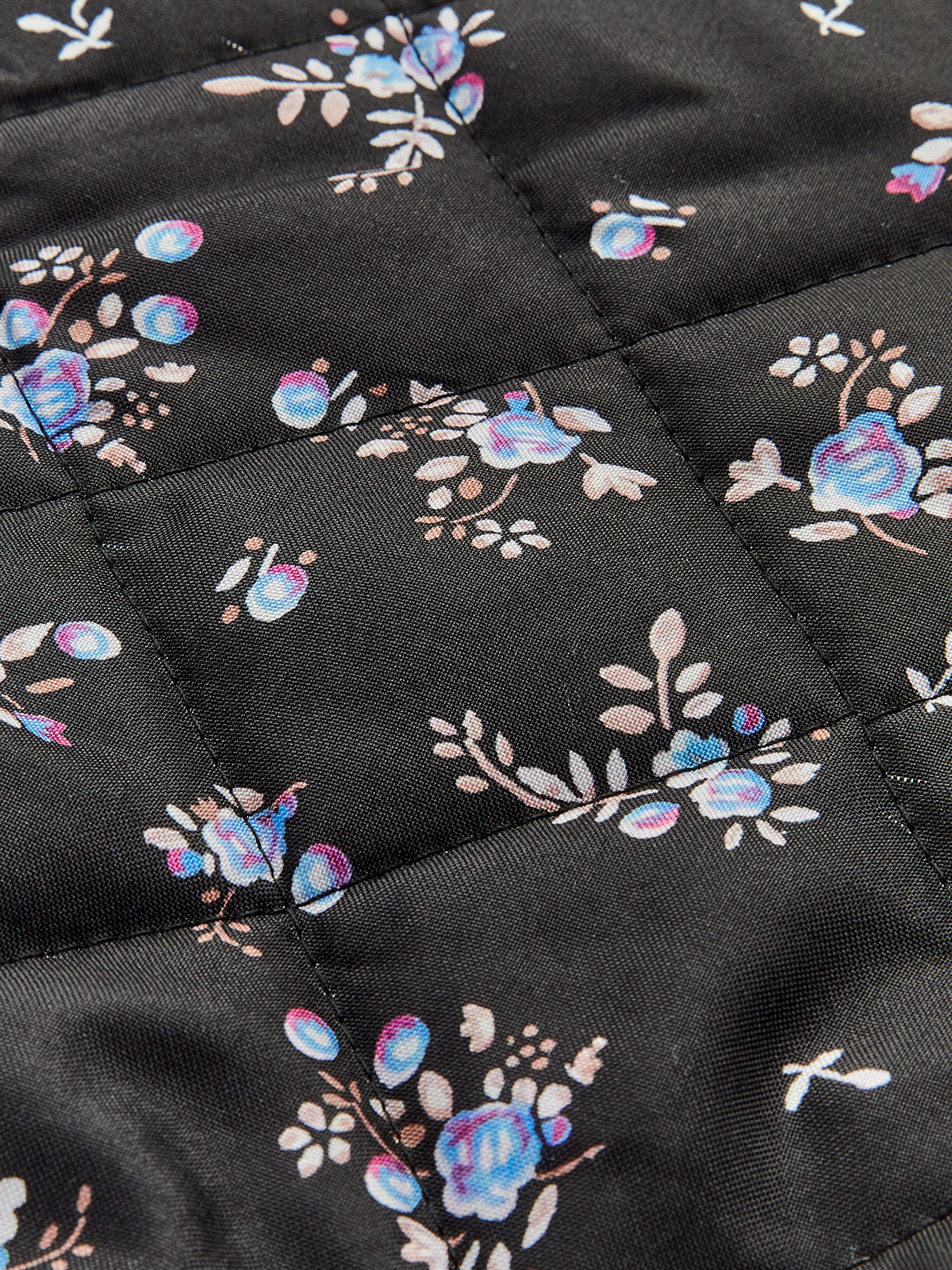 Vintage Contrast Trim Winter Coat-Massicos