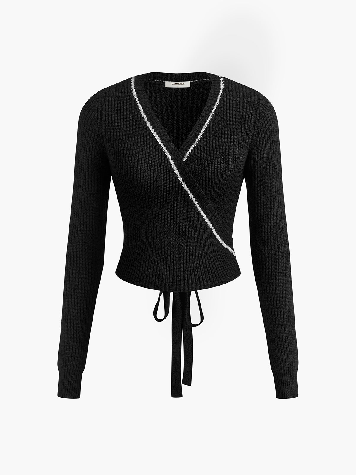 Criss Cross Lace Up Sweater-Massicos