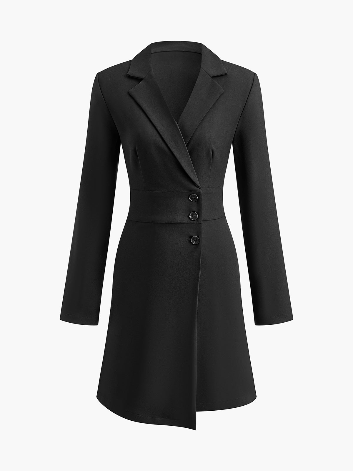 First Choice Blazer Long Sleeve Short Dress-Massicos
