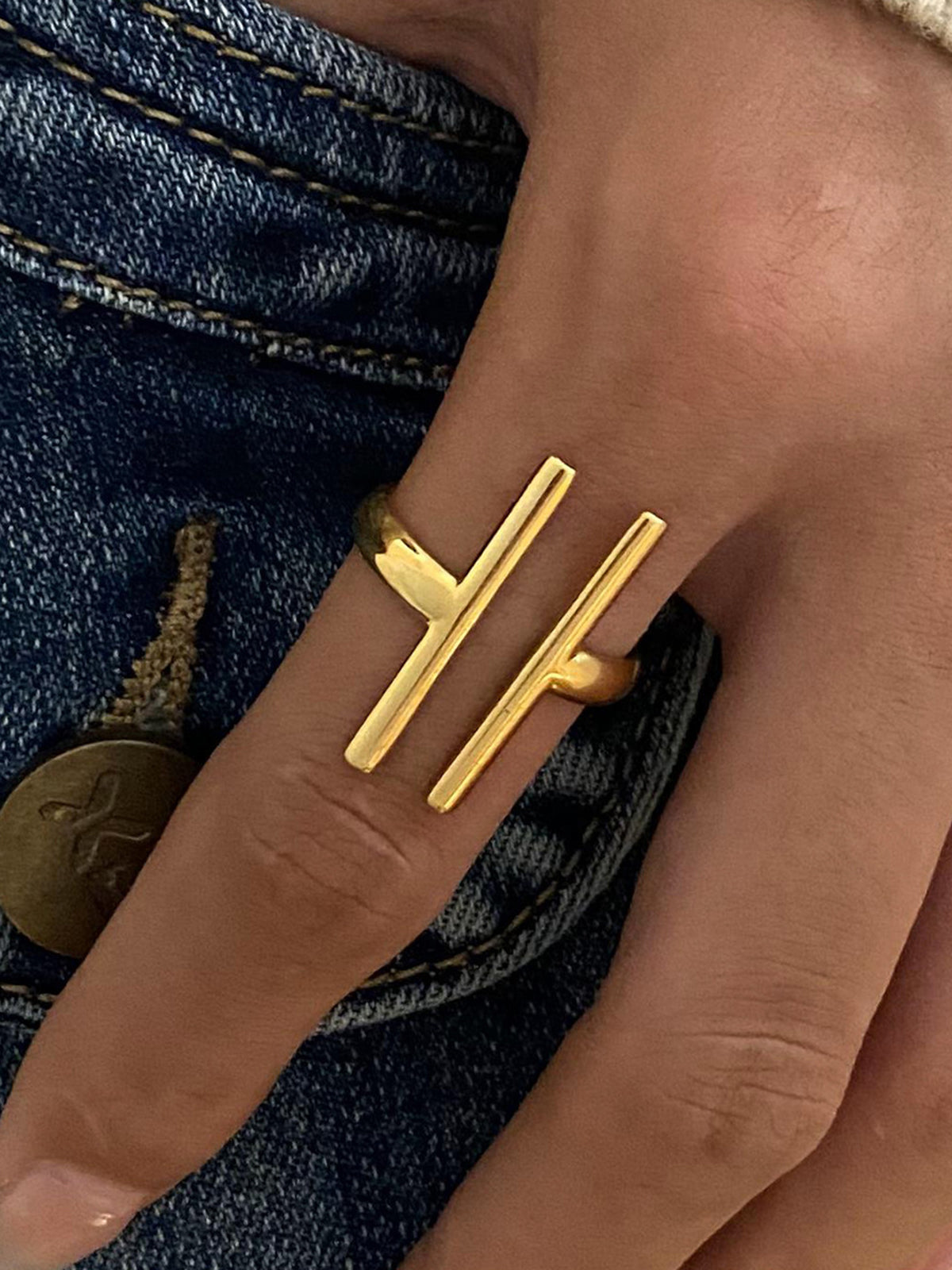 Geometric Open Ring-Massicos