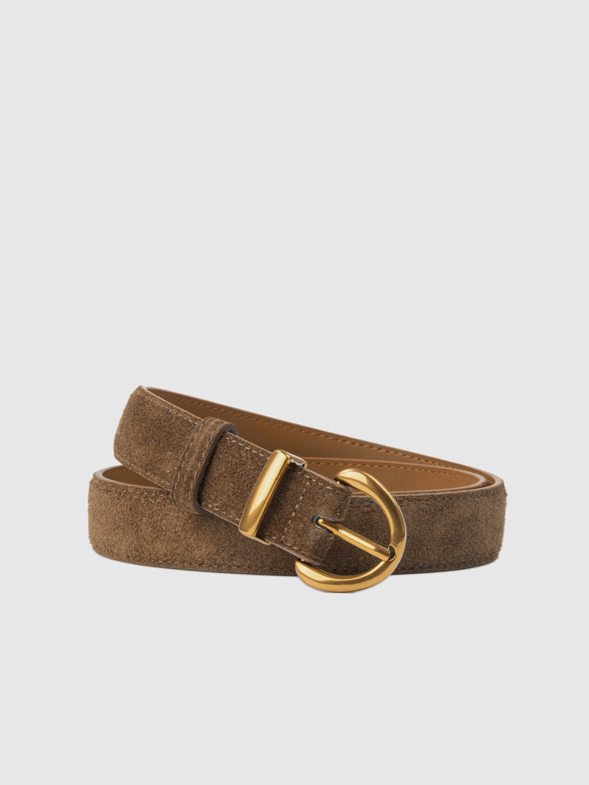 Soft-Buckle Leather Belt-Massicos