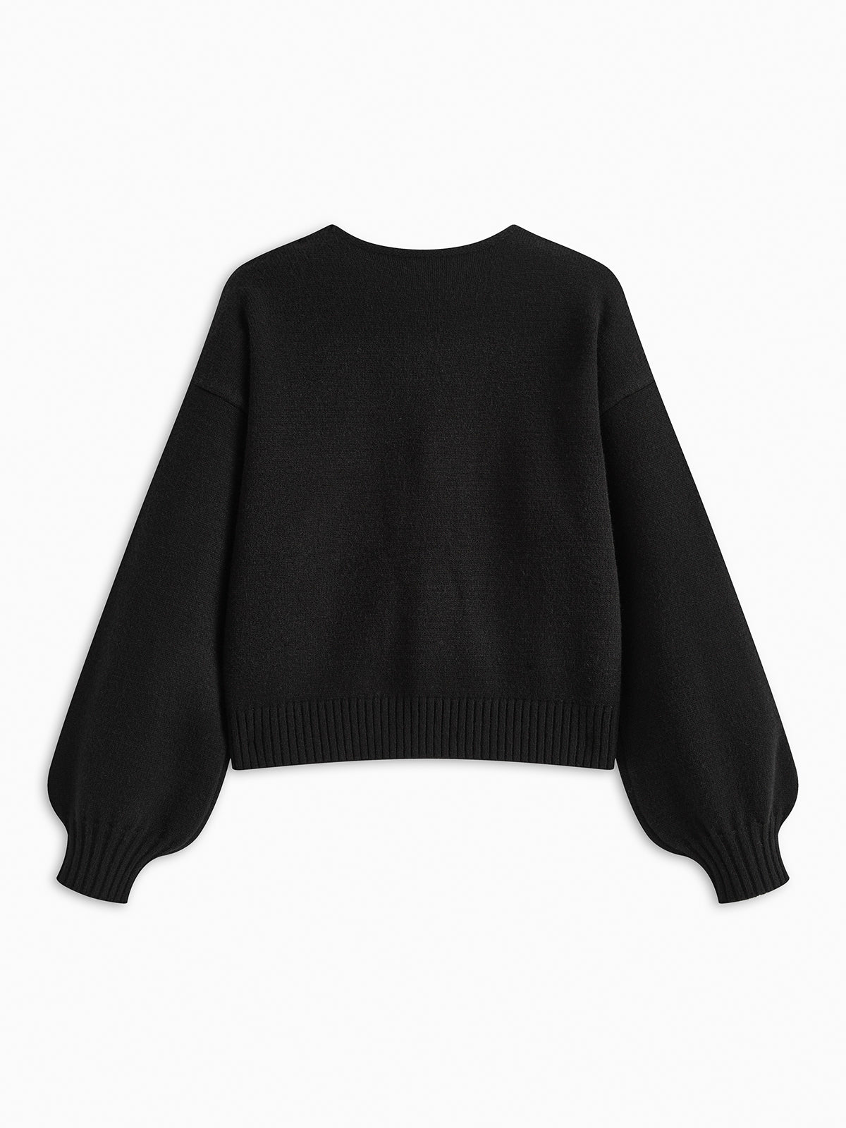 Bow Front Shift Sweater-Massicos