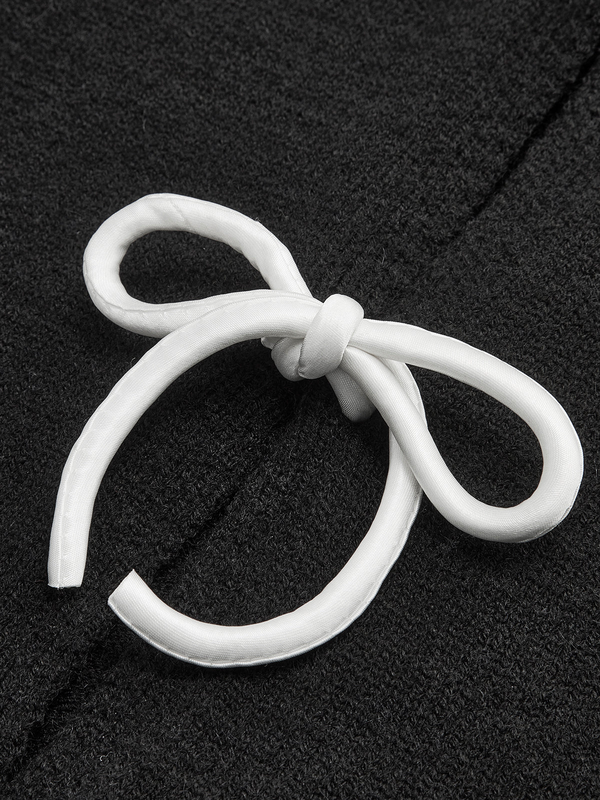 Bow Front Shift Sweater-Massicos