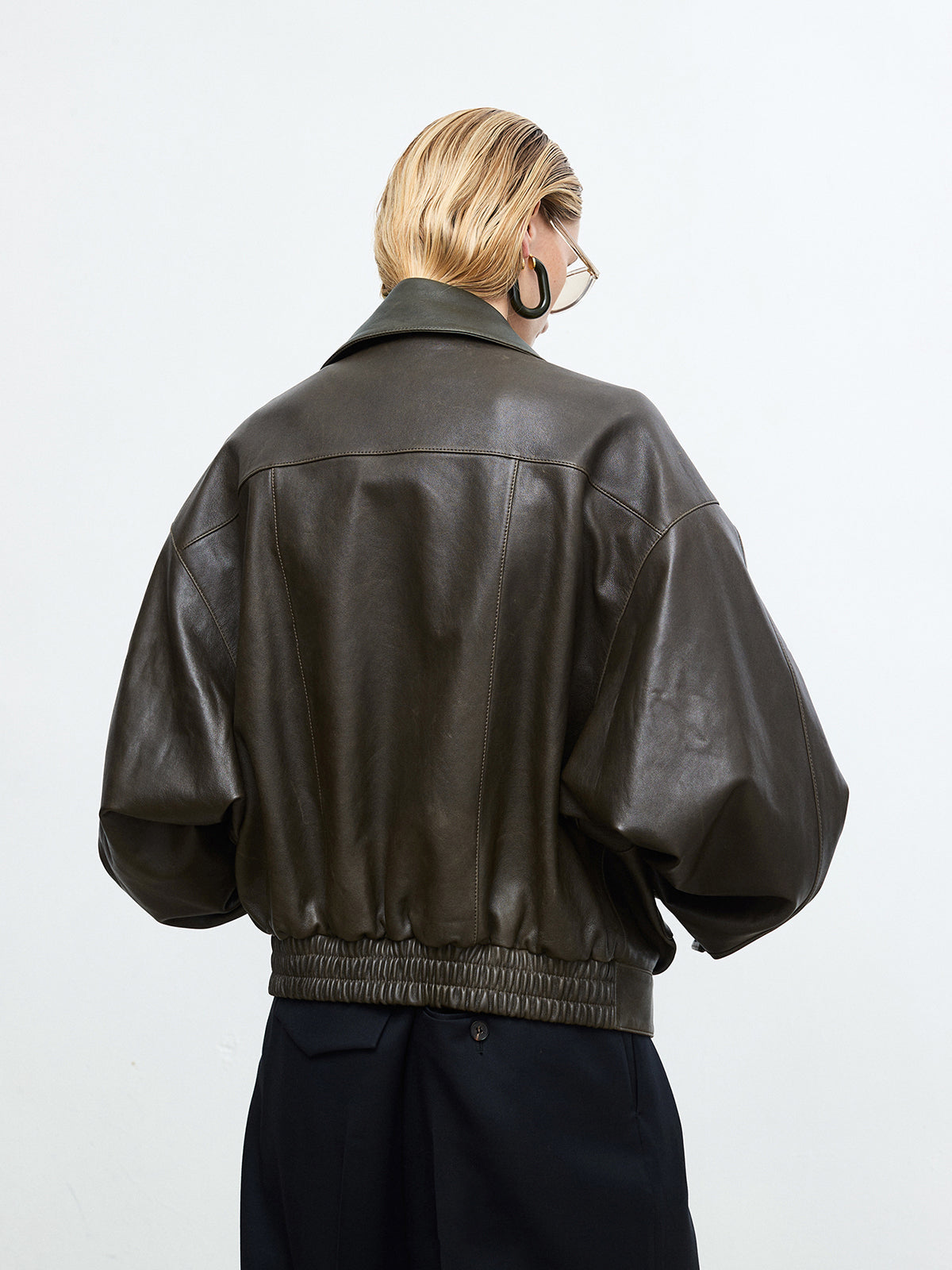 Versatile Shift PU Leather Jacket-Massicos