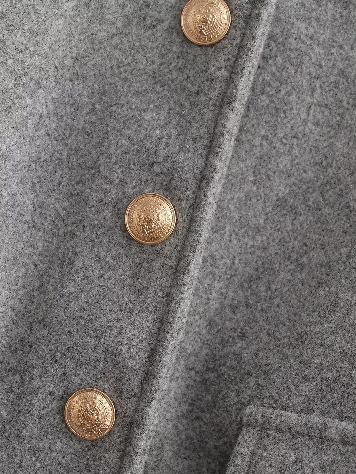 Suede Button Short Polo Jacket-Massicos