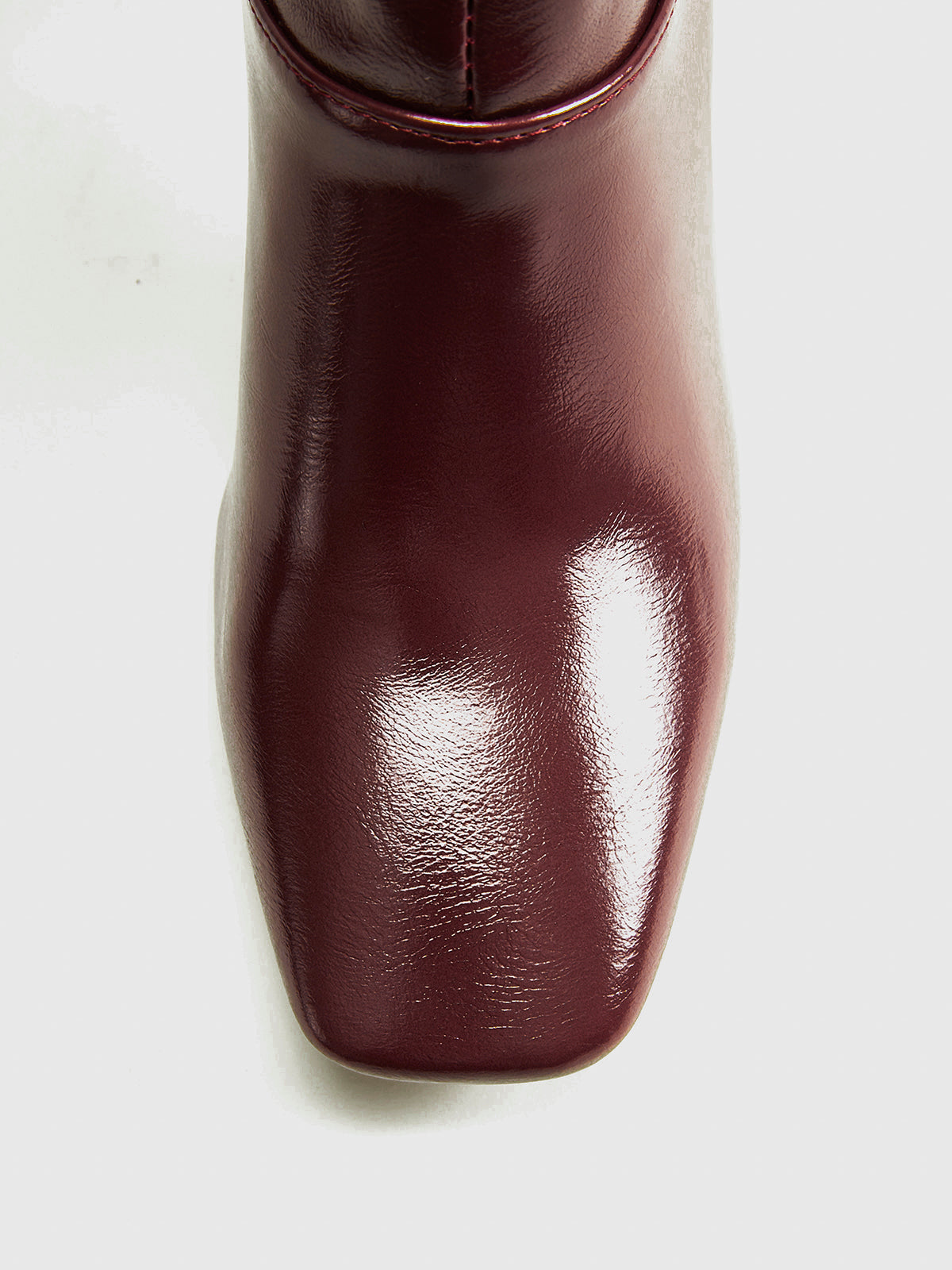 High-Heel Square Toe Knee-High Boots-Massicos