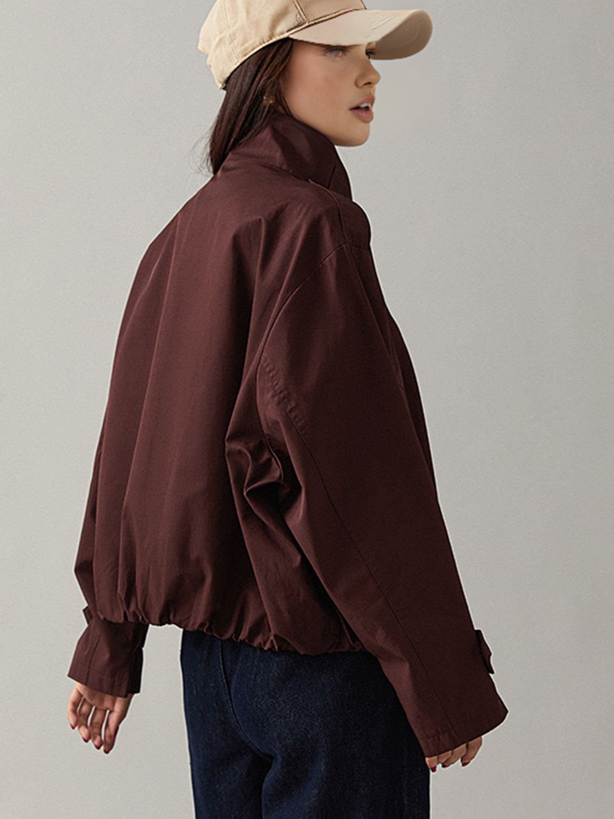 Vintage Loose Trench Coat-Massicos