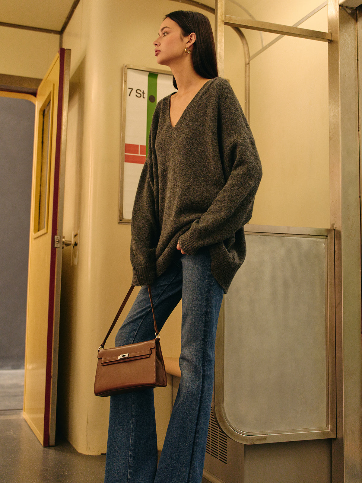 Leisure Wool-Blend Sweater-Massicos