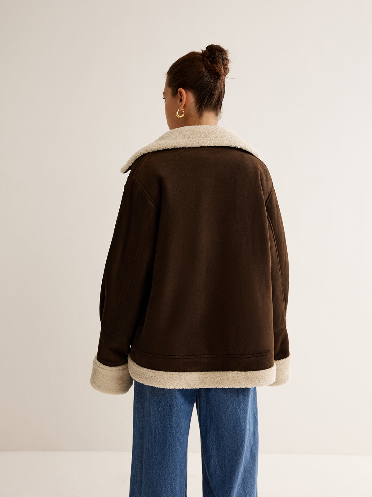 Turtleneck Zipper Fleece Jacket-Massicos