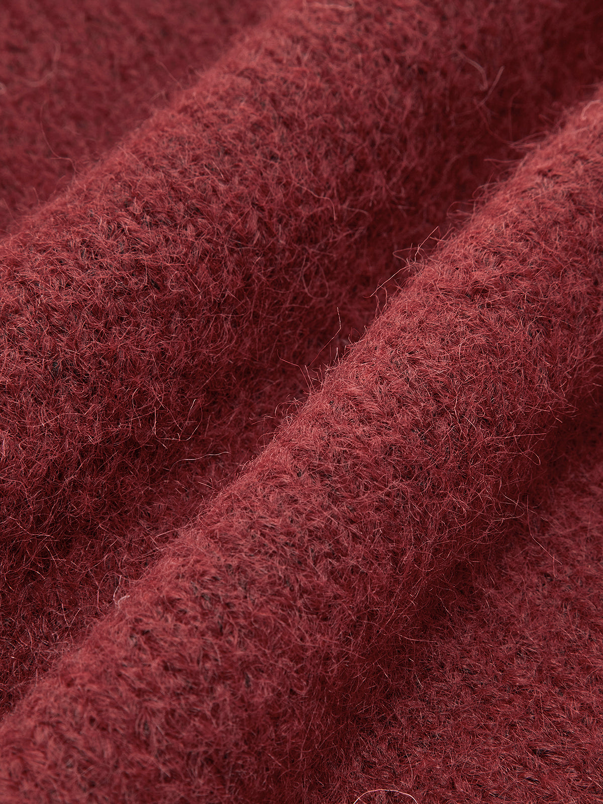 Adjustable Scarf Wool-Blend Sweater-Massicos