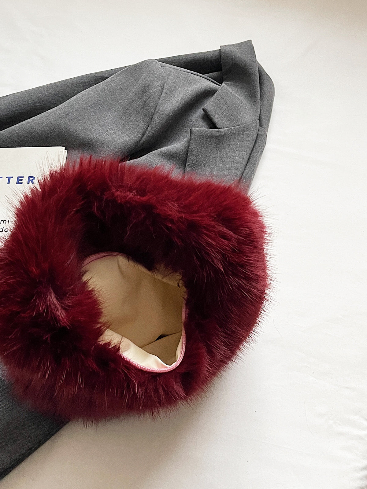 Rounded Fuzzy Handbag-Massicos