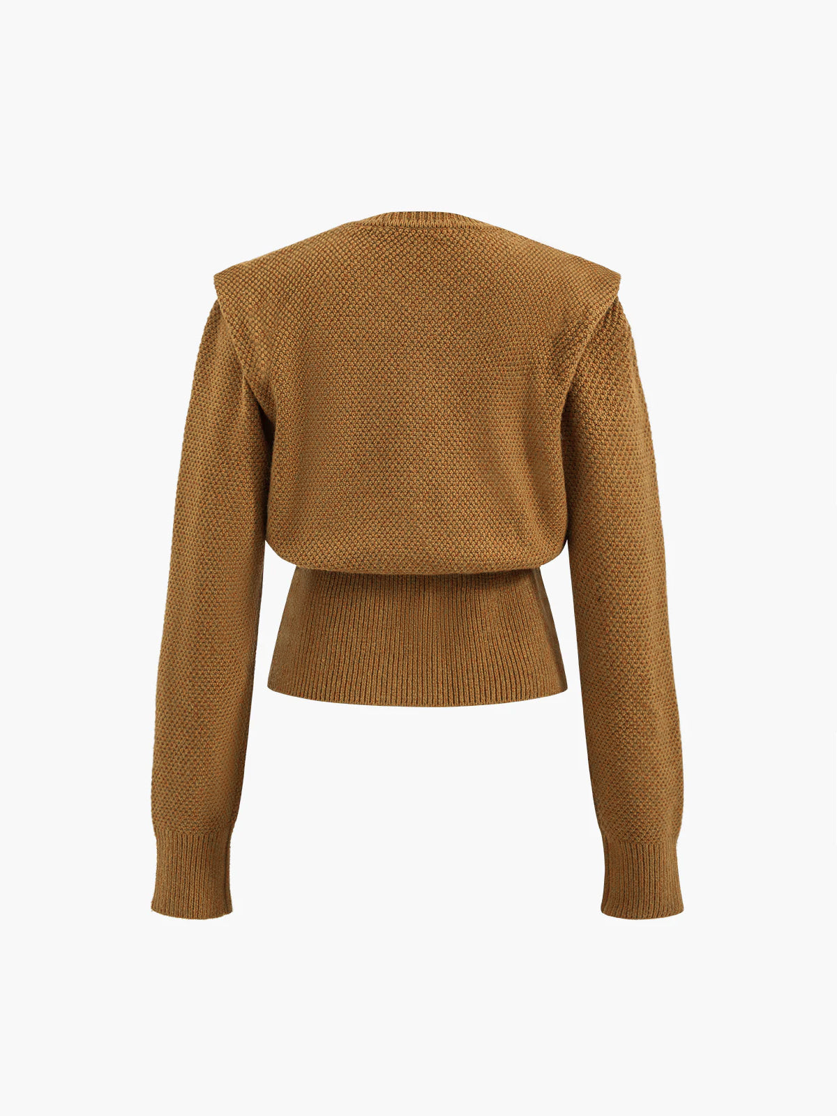 Vintage Wool-Blend Button Down Cardigan-Massicos