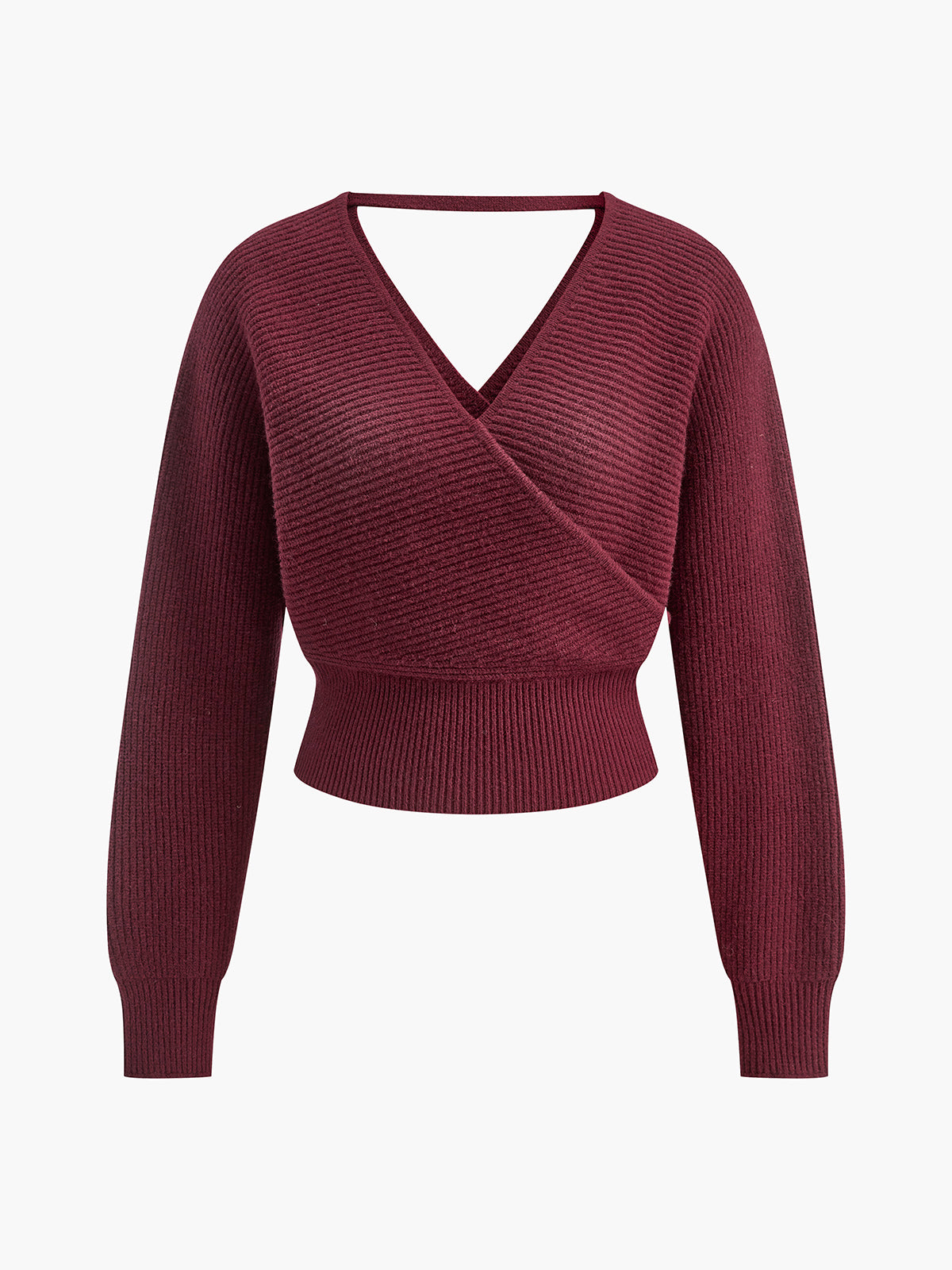 Criss Cross Cinched Sweater-Massicos