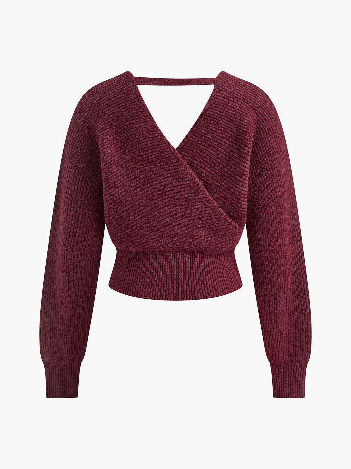 Criss Cross Cinched Sweater-Massicos