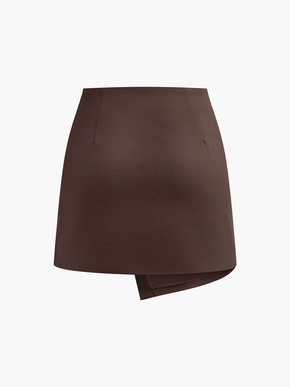 Retro Belted Zipper Skirt-Massicos