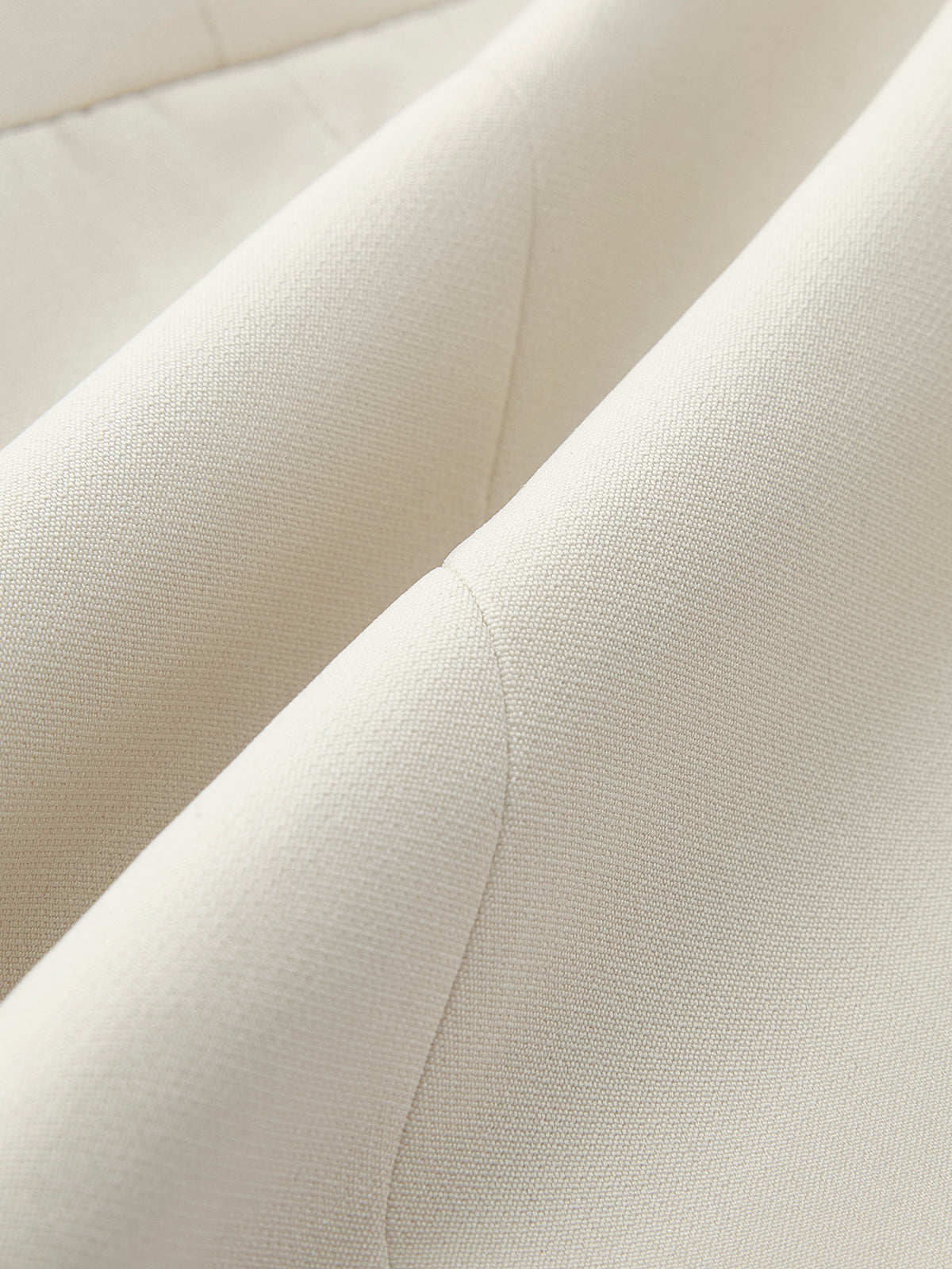Crew Neck Camellia-Button Blazer-Massicos