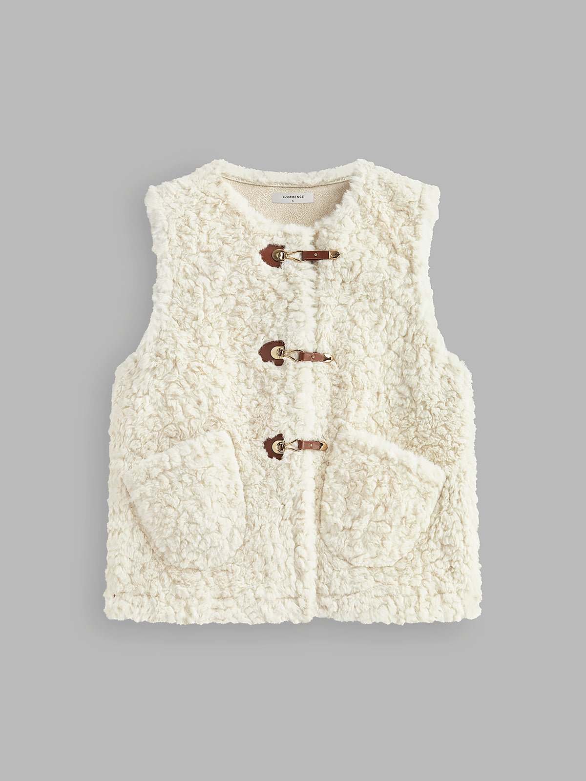 Soft Pockets Fleece Vest-Massicos