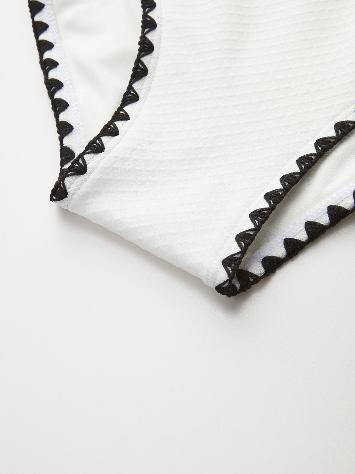 One-Shoulder Cutout Swimsuit-Massicos