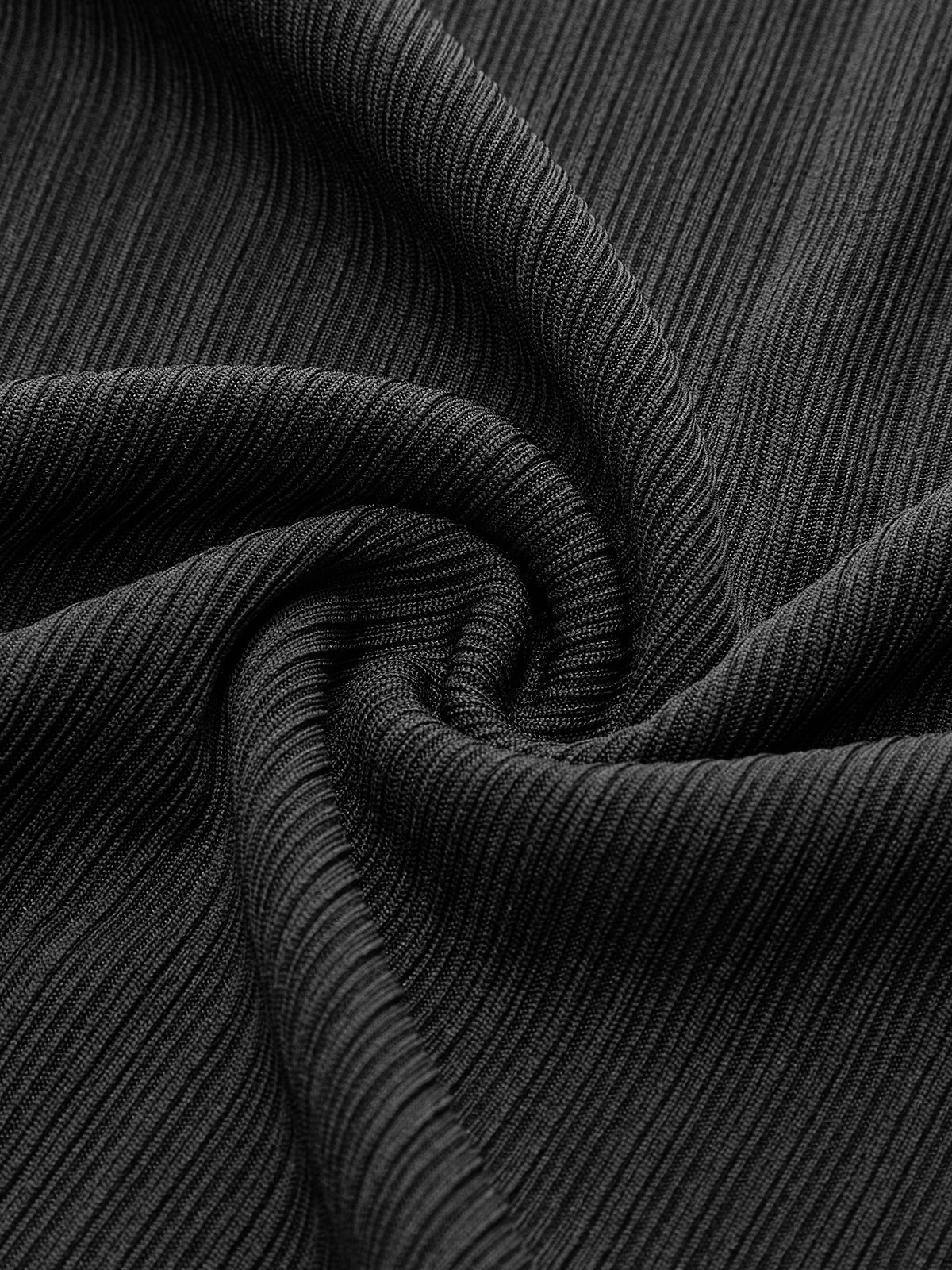 Metal Detail Pleated Blouse-Massicos
