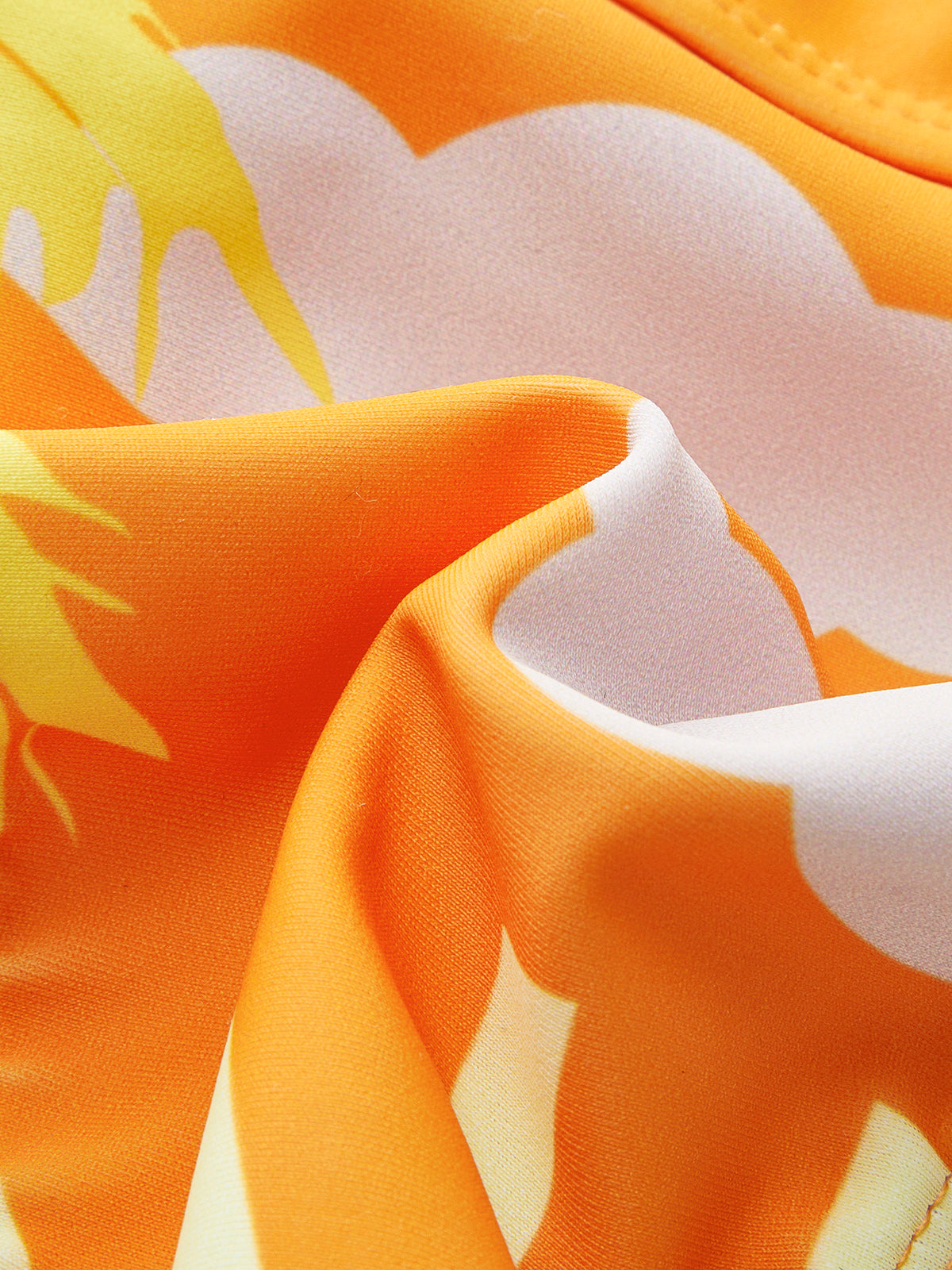 Tropical Print Bikini Set-Massicos