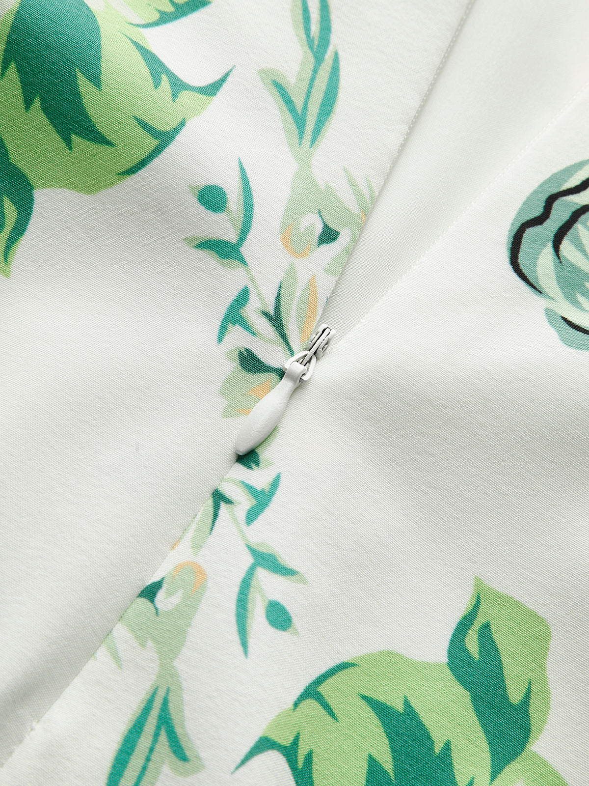 Square Neck Backless Bow Floral Dress-Massicos