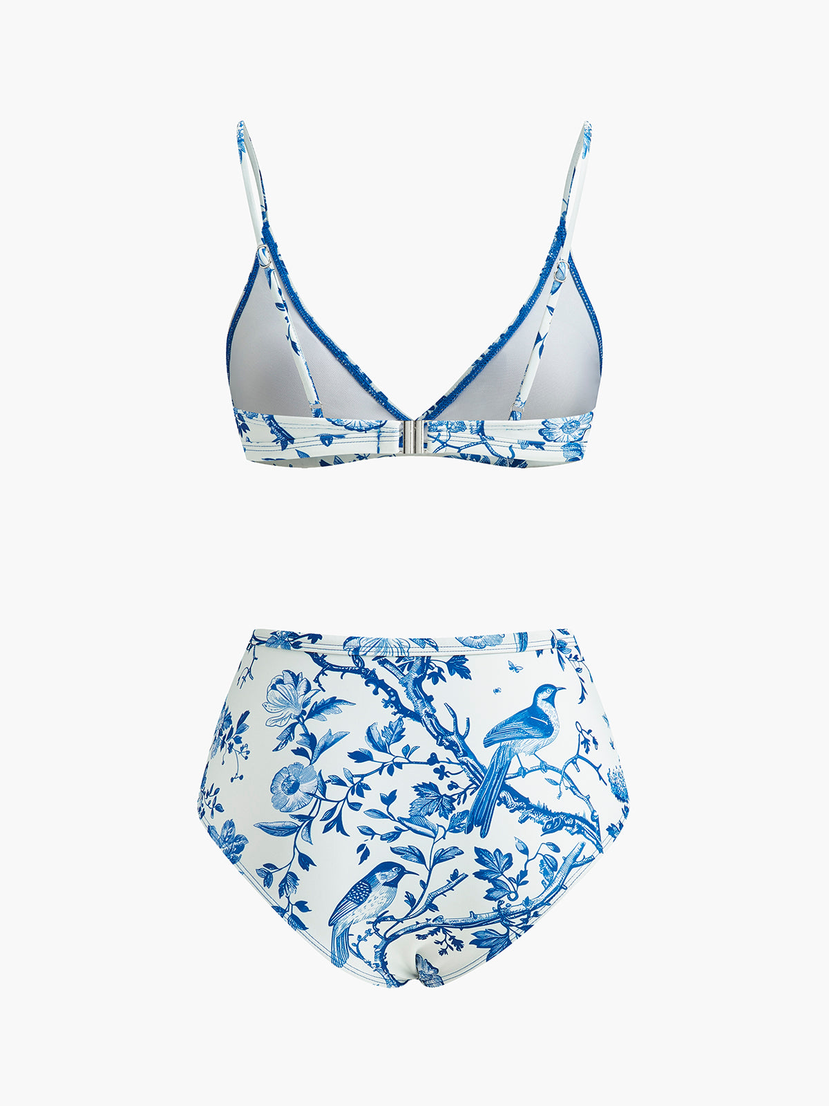 Print High-Waist Bikini Set-Massicos