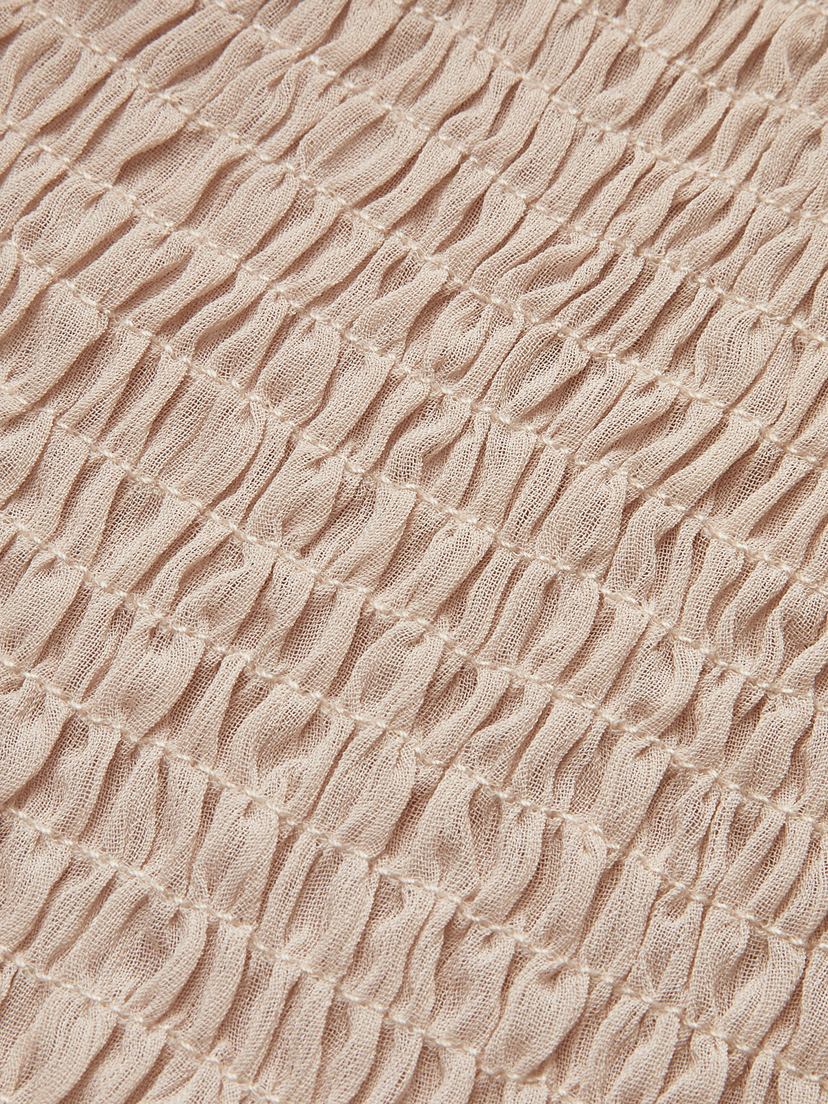 Semi-Sheer Chiffon Ruffle Backless Top-Massicos