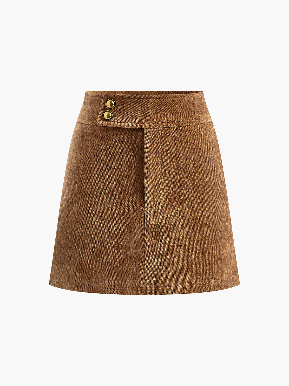 Retro A-Line Mini Skirt-Massicos