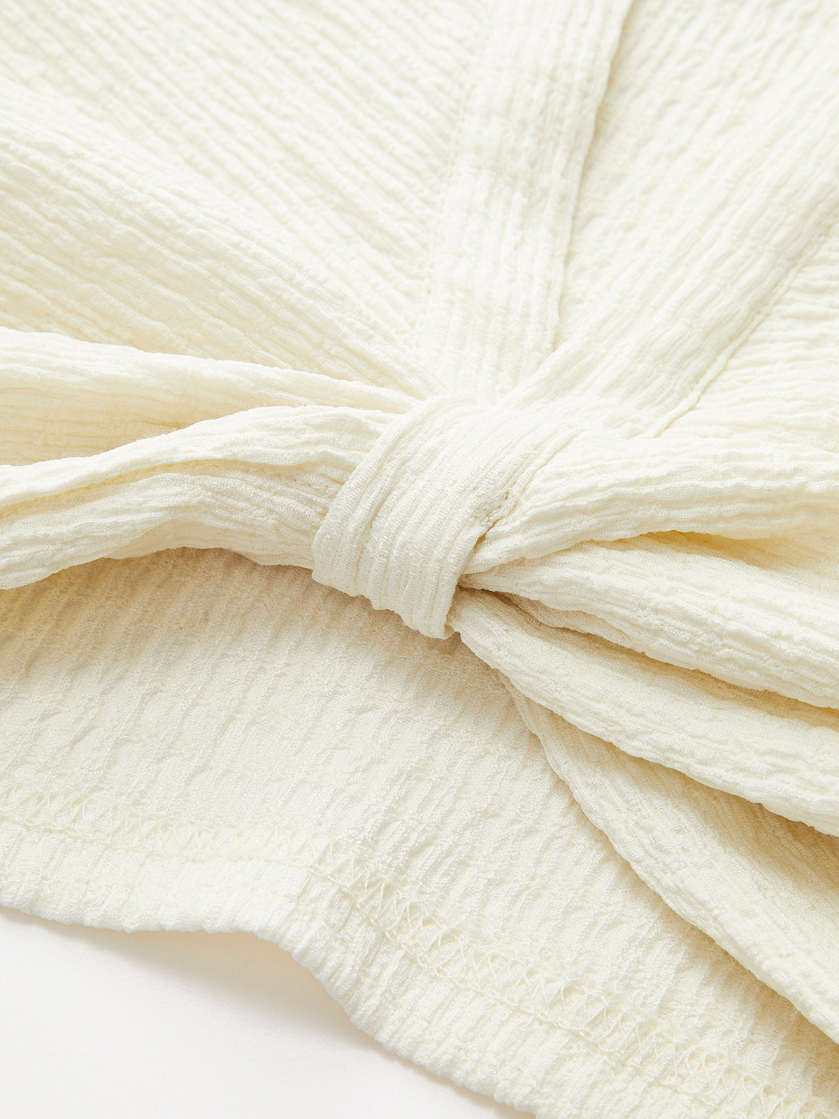 V-Neck Knot Front Sleeveless Top-Massicos