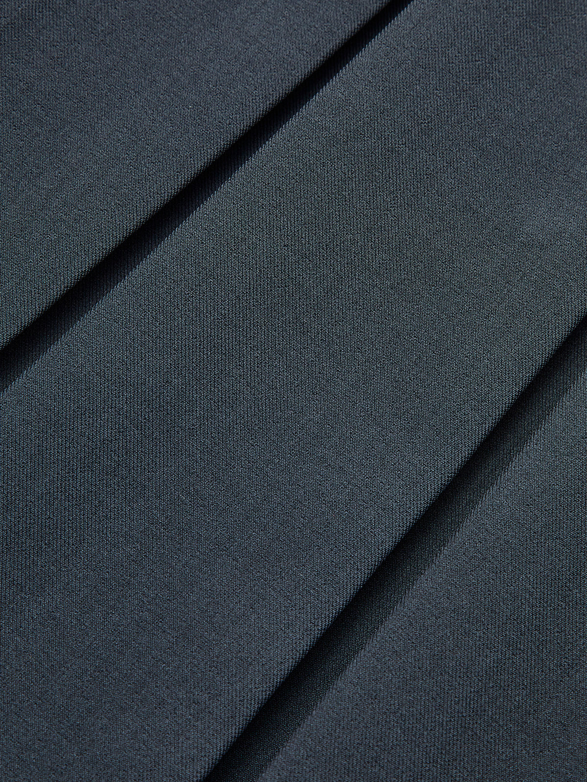 Wide Collar Detail Pleated Dress-Massicos