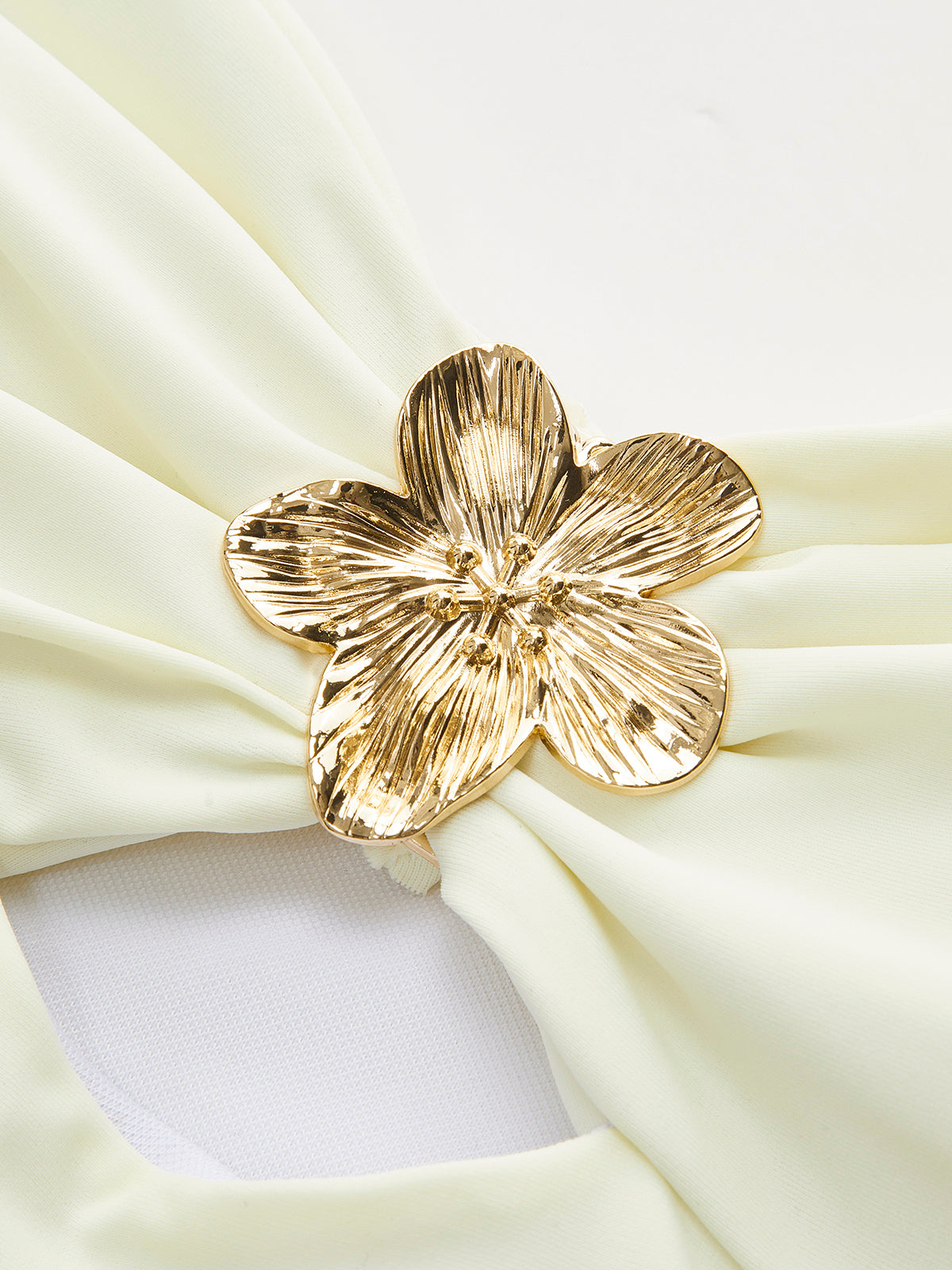 Bow Tie Halter One-Piece Swimsuit-Massicos