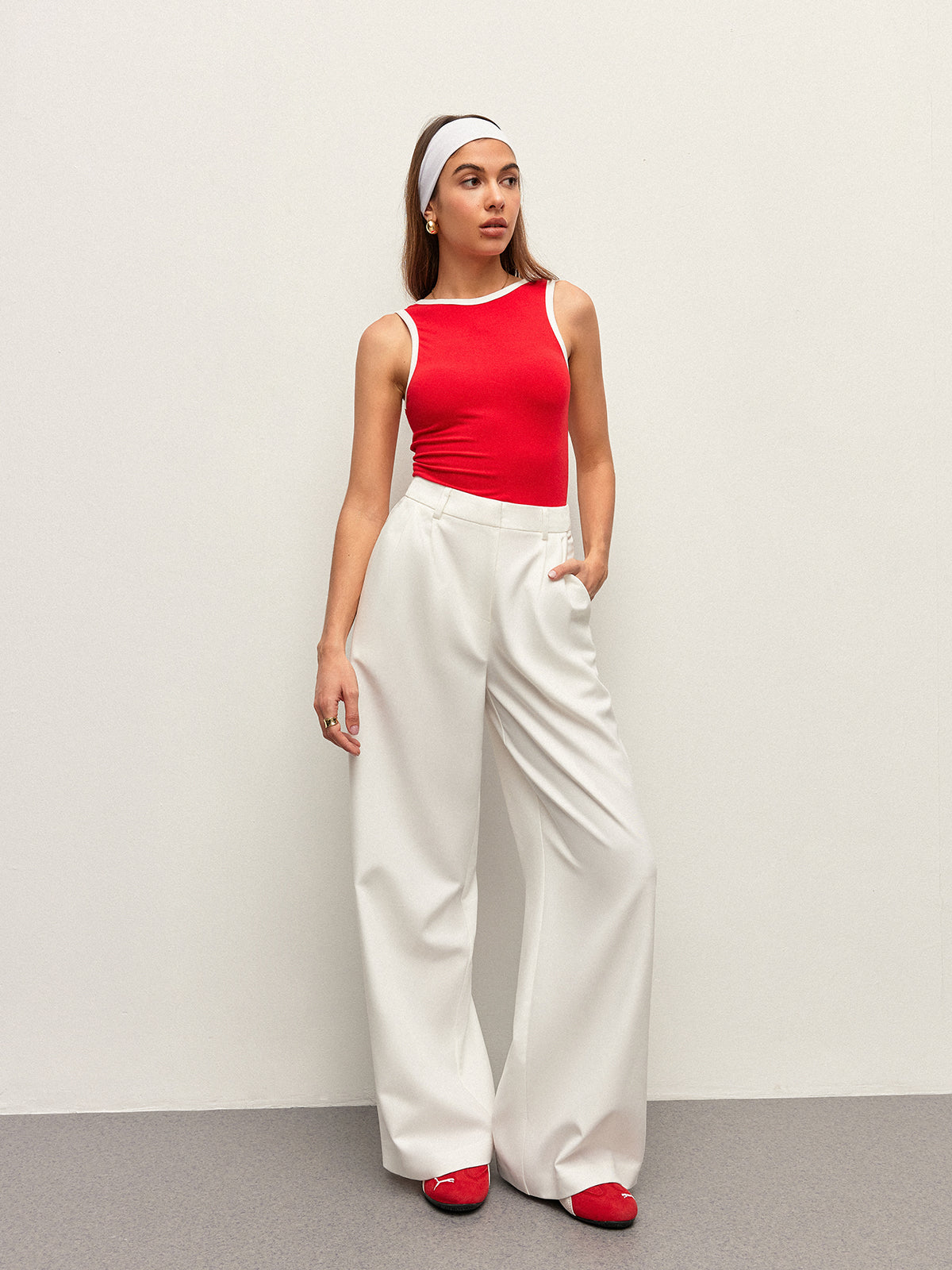 Backless Tank Top-Massicos