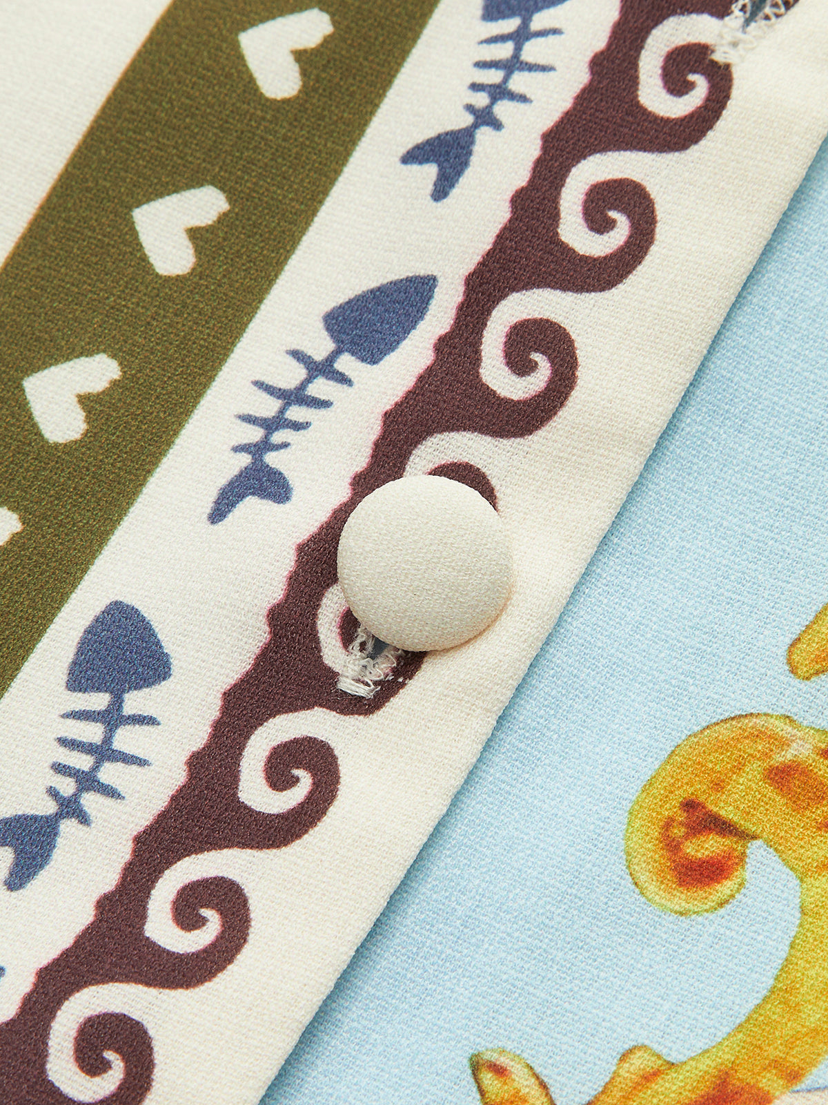 Printed Shirt With Drawstring Pants Set-Massicos