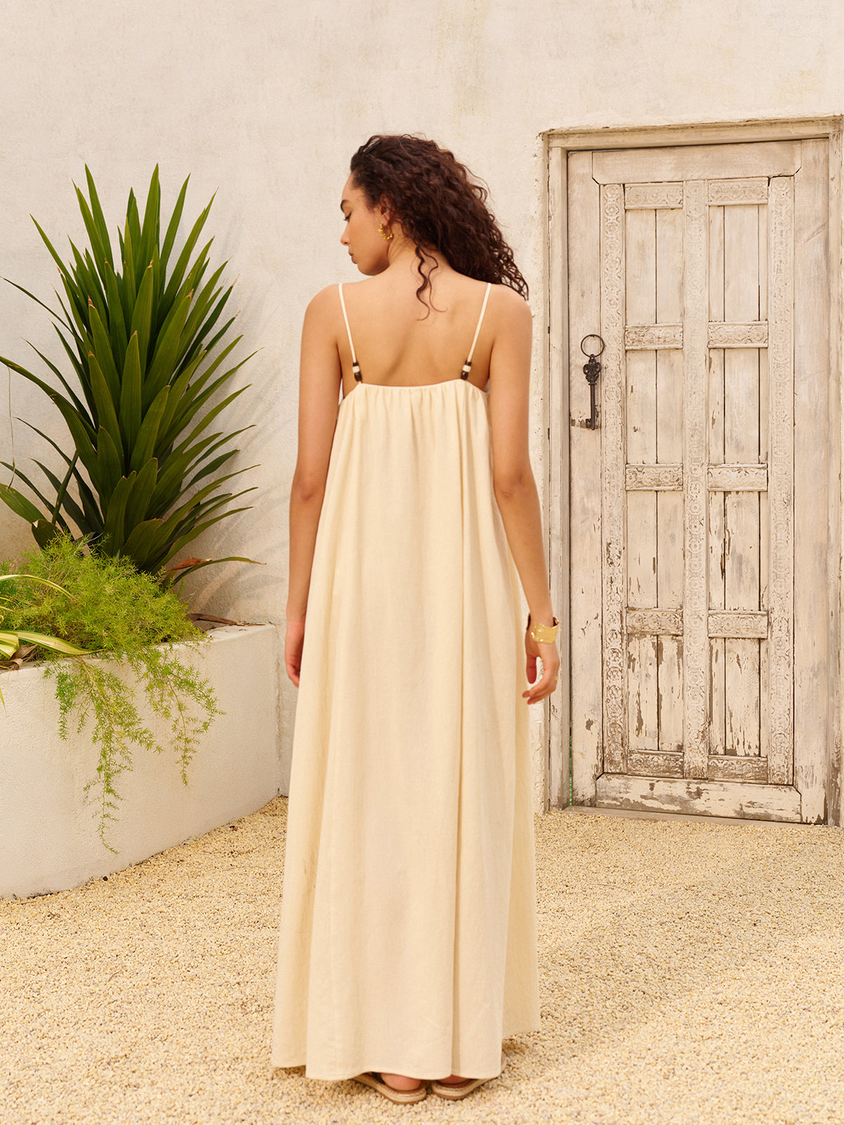 Oversized Pocketed Dress-Massicos